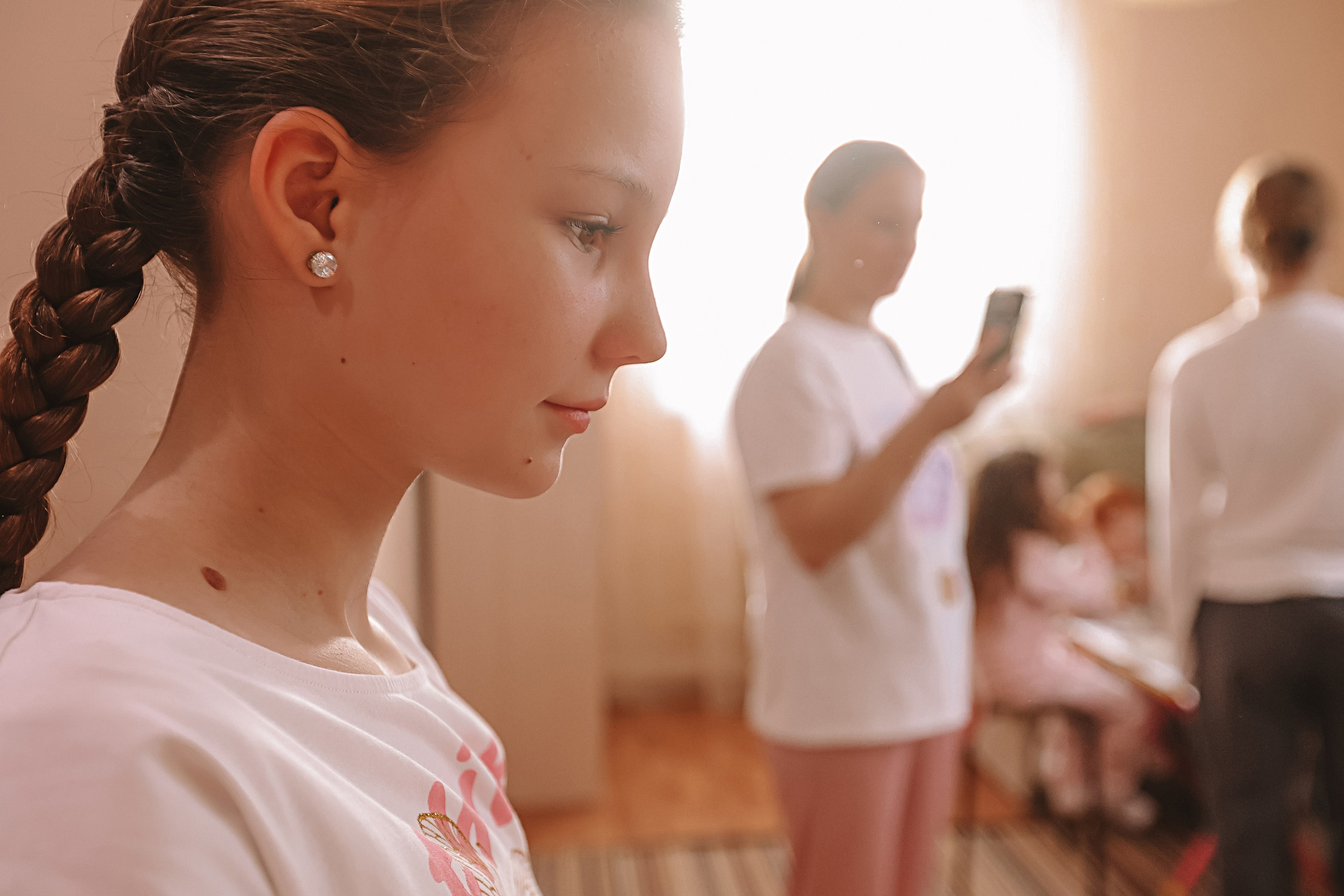 Большая семья репортаж. Семейный фотограф Тюмень, фотограф на роды Салмина Мария