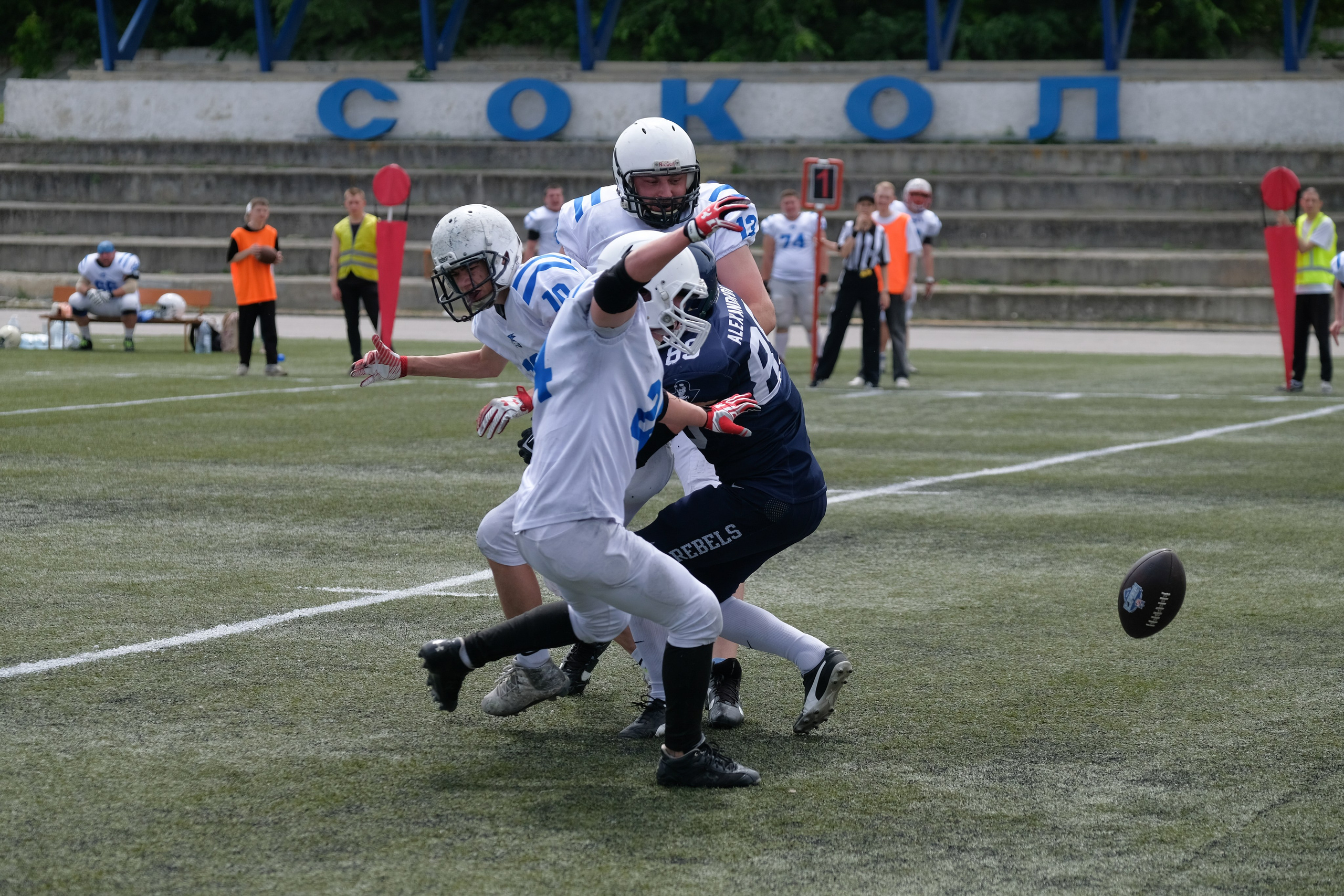Фото американский футбол саратов. Фотограф Дмитрий Алексеев