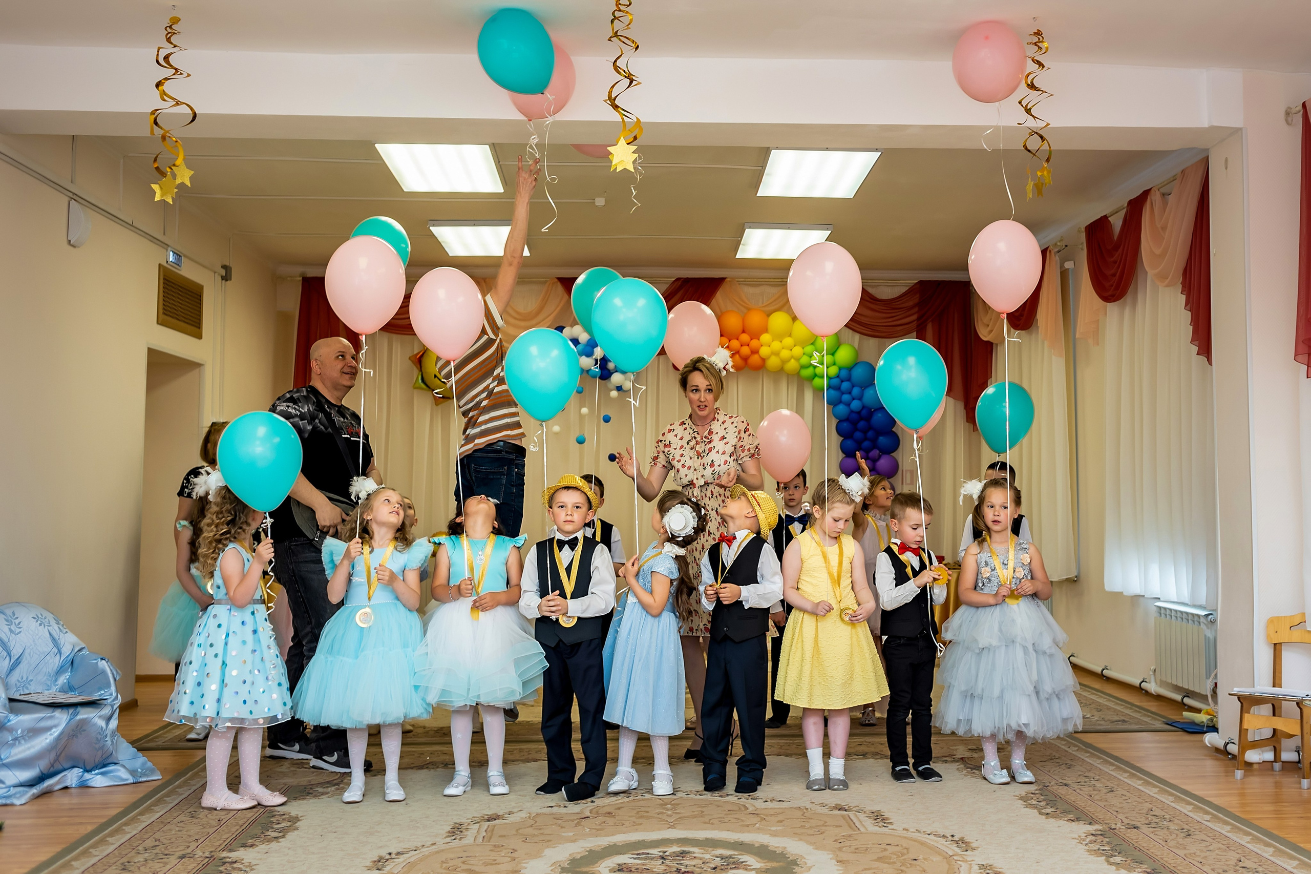 Выпускные в саду. Фотограф Юлия Попова