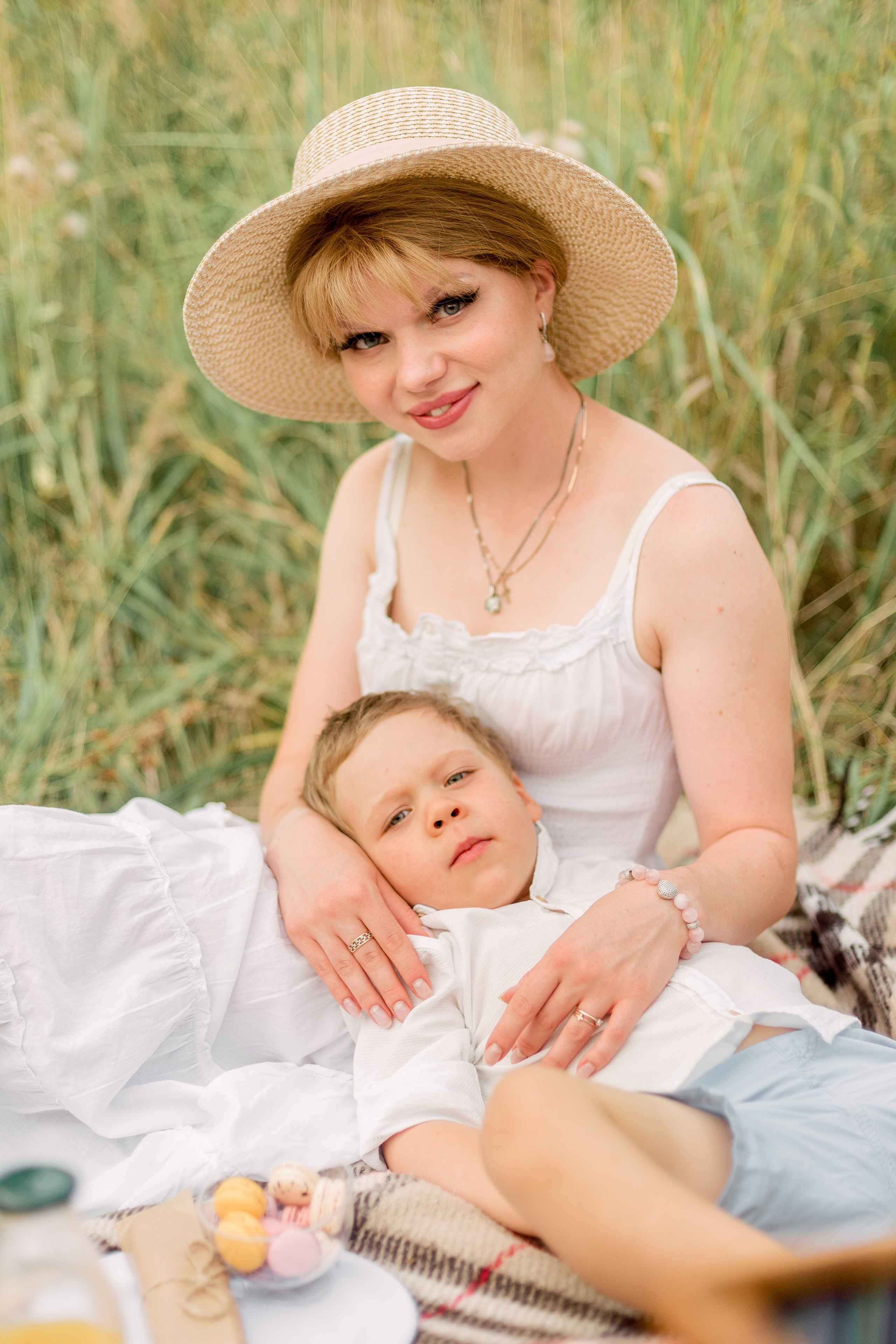 В поле. Фотограф Юлия Попова