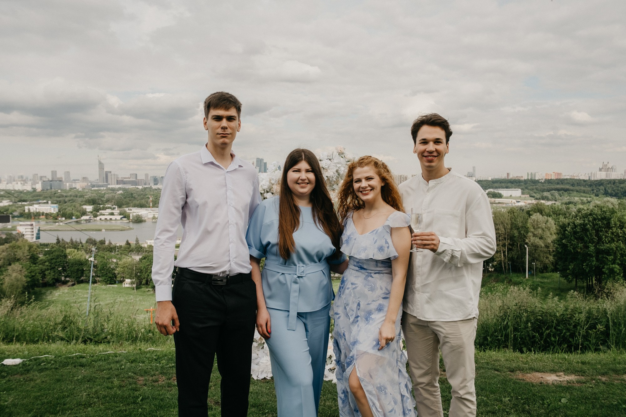 На высоте. Свадебный фотограф Александра Тюлякова