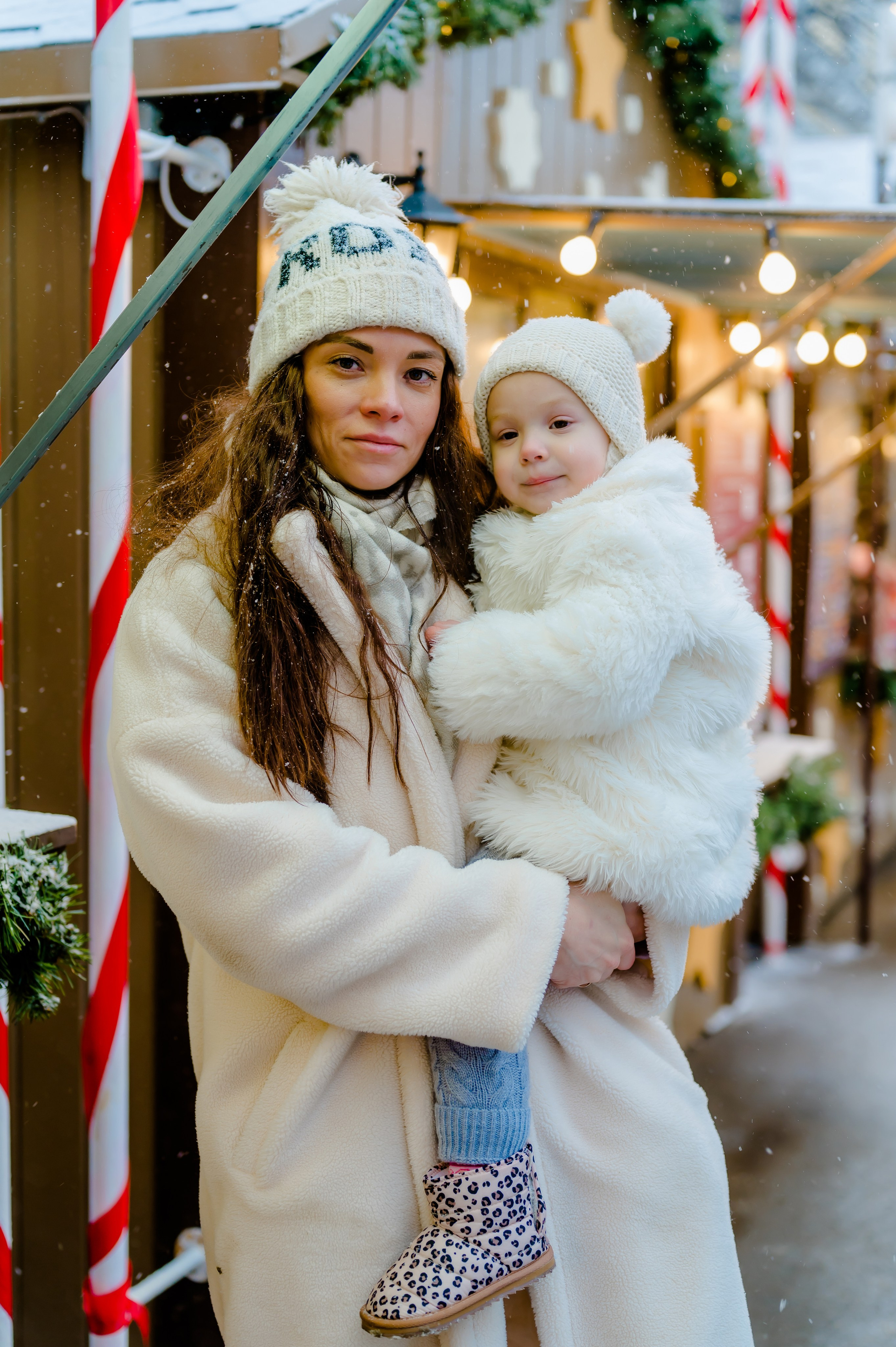 Новогодняя фотосессия на Манежной площади. Свадебный и семейный фотограф Евгения Кононова