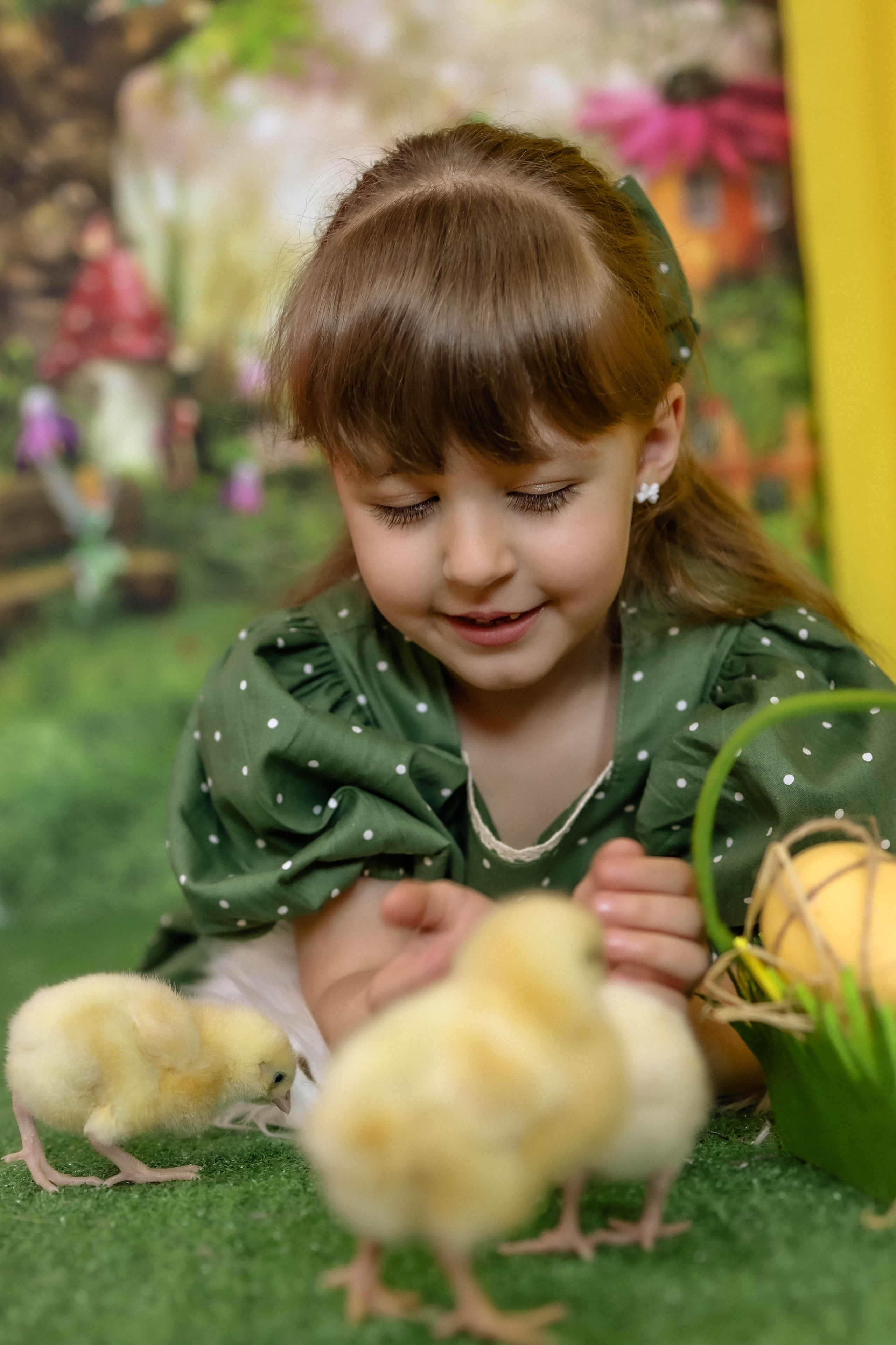 Экспресс фотосессия с цыплятами. Семейный и детский фотограф в Славгороде Анастасия Винс