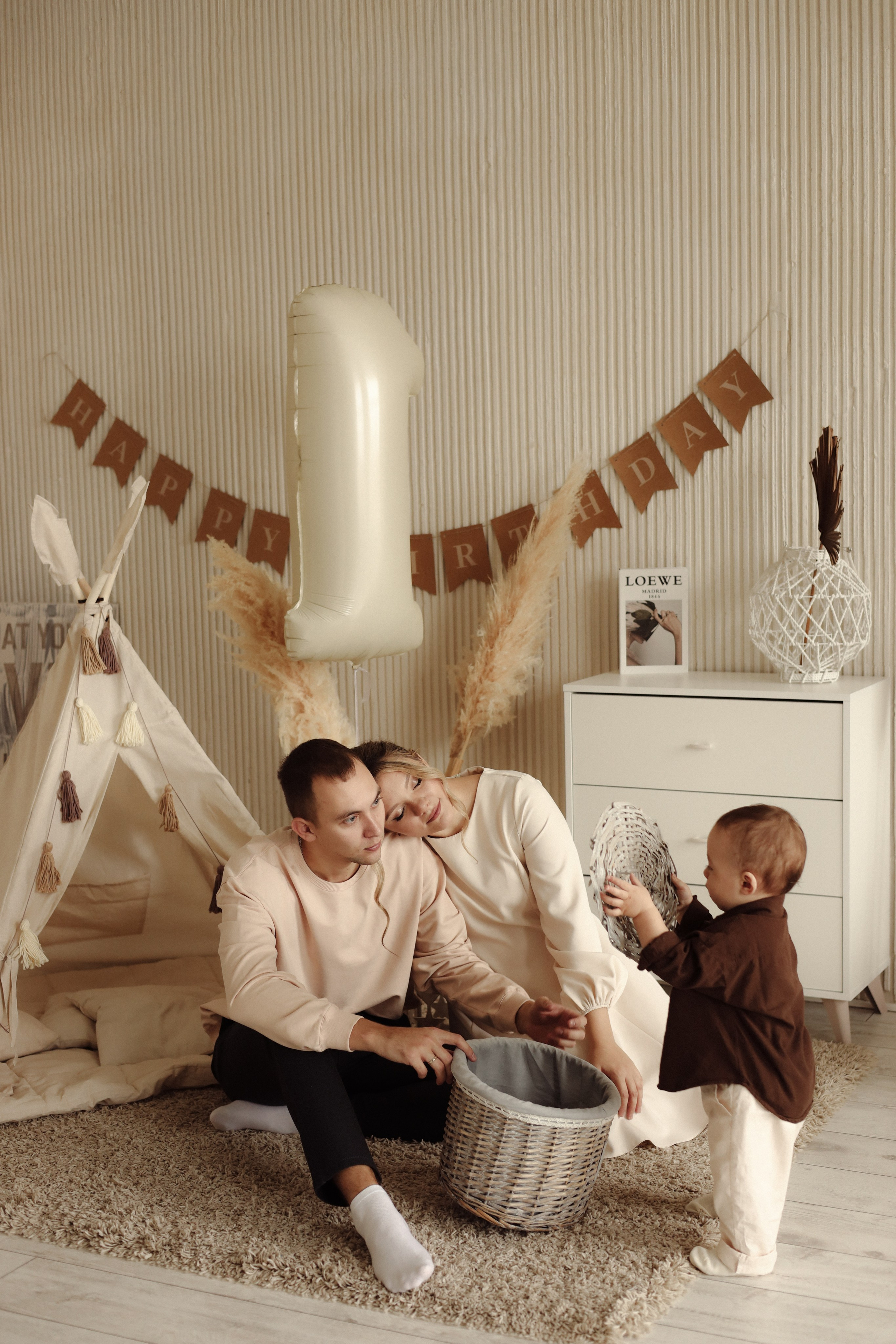 Вадим, Глебушка, Лиза. Фотограф Мария Лаенко