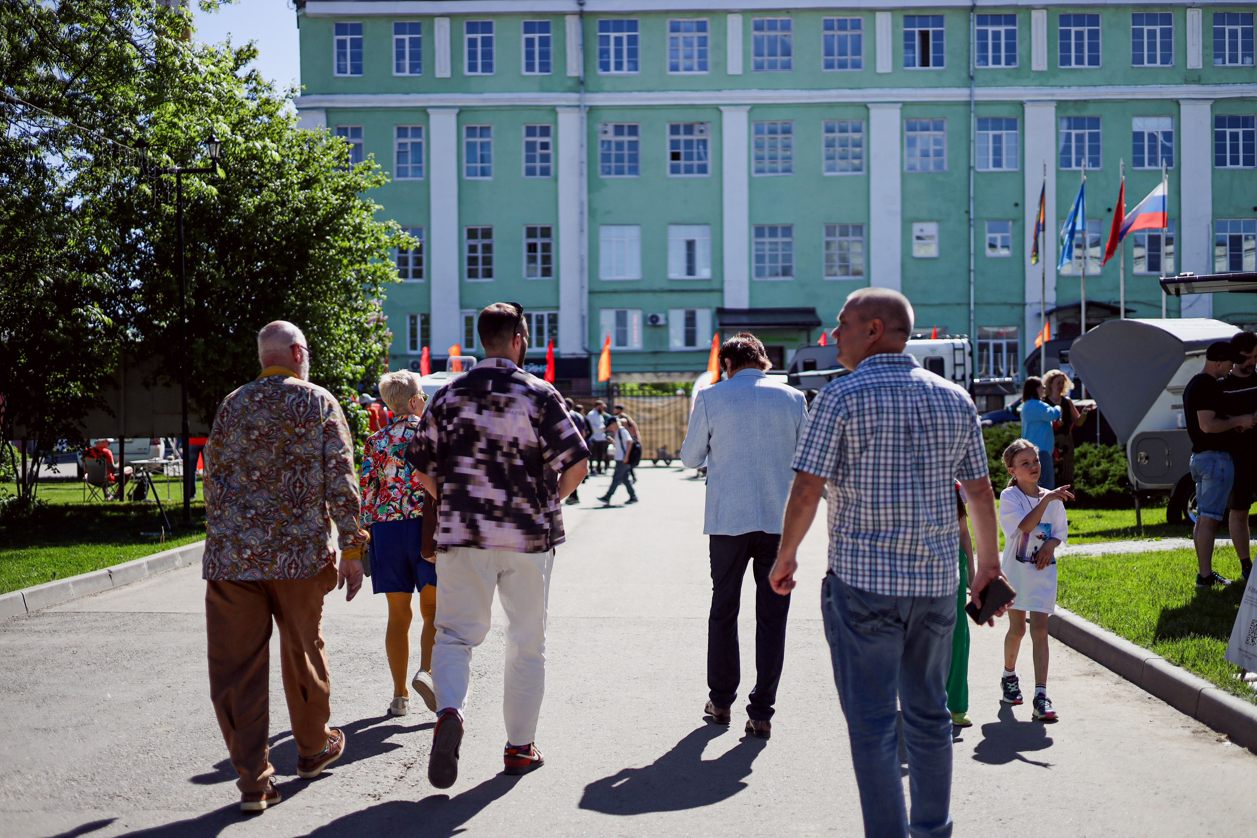 Кемпинг у Кремля. Фотограф Мария Лаенко