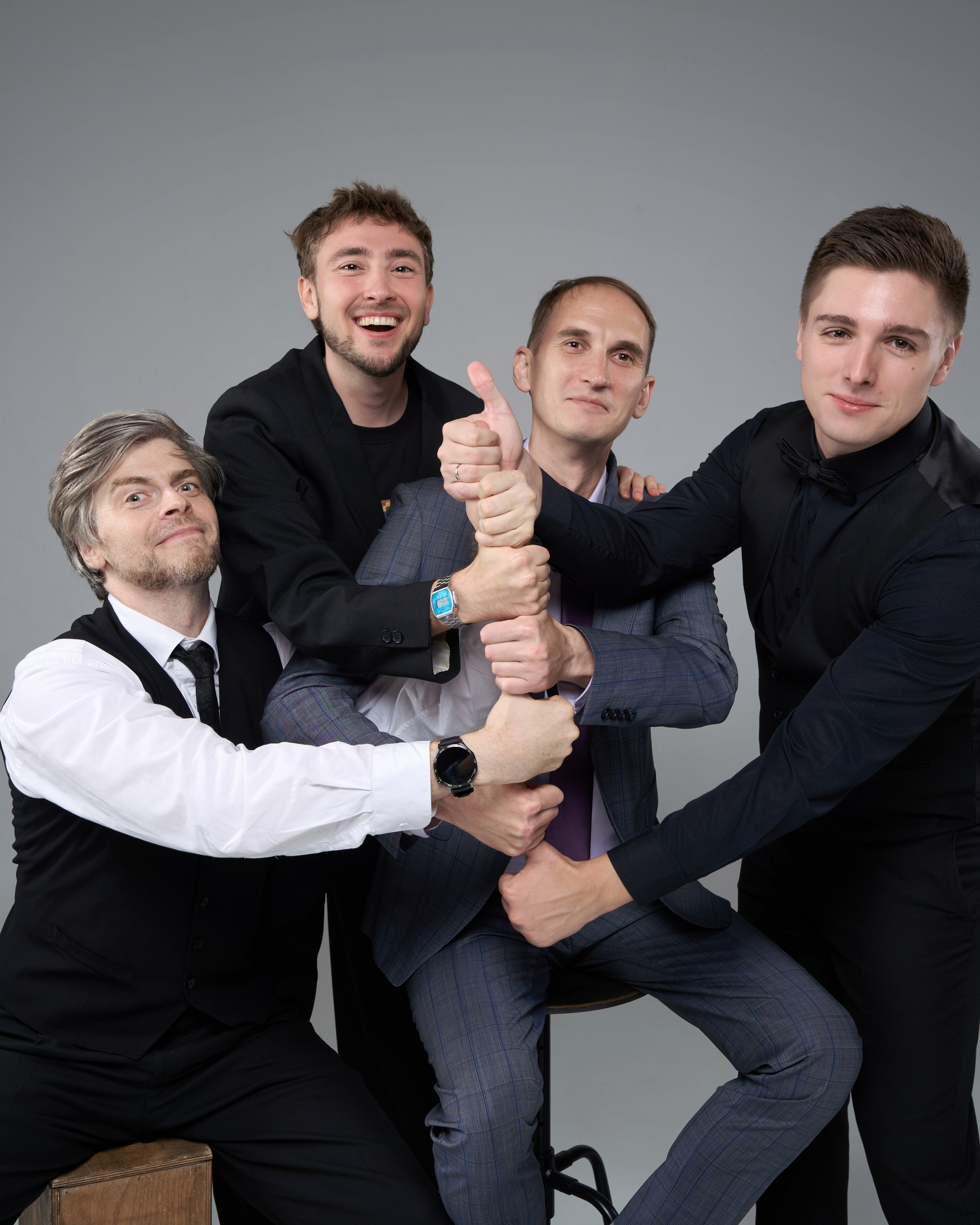 С друзьями. Фотограф Анастасия Дроздова