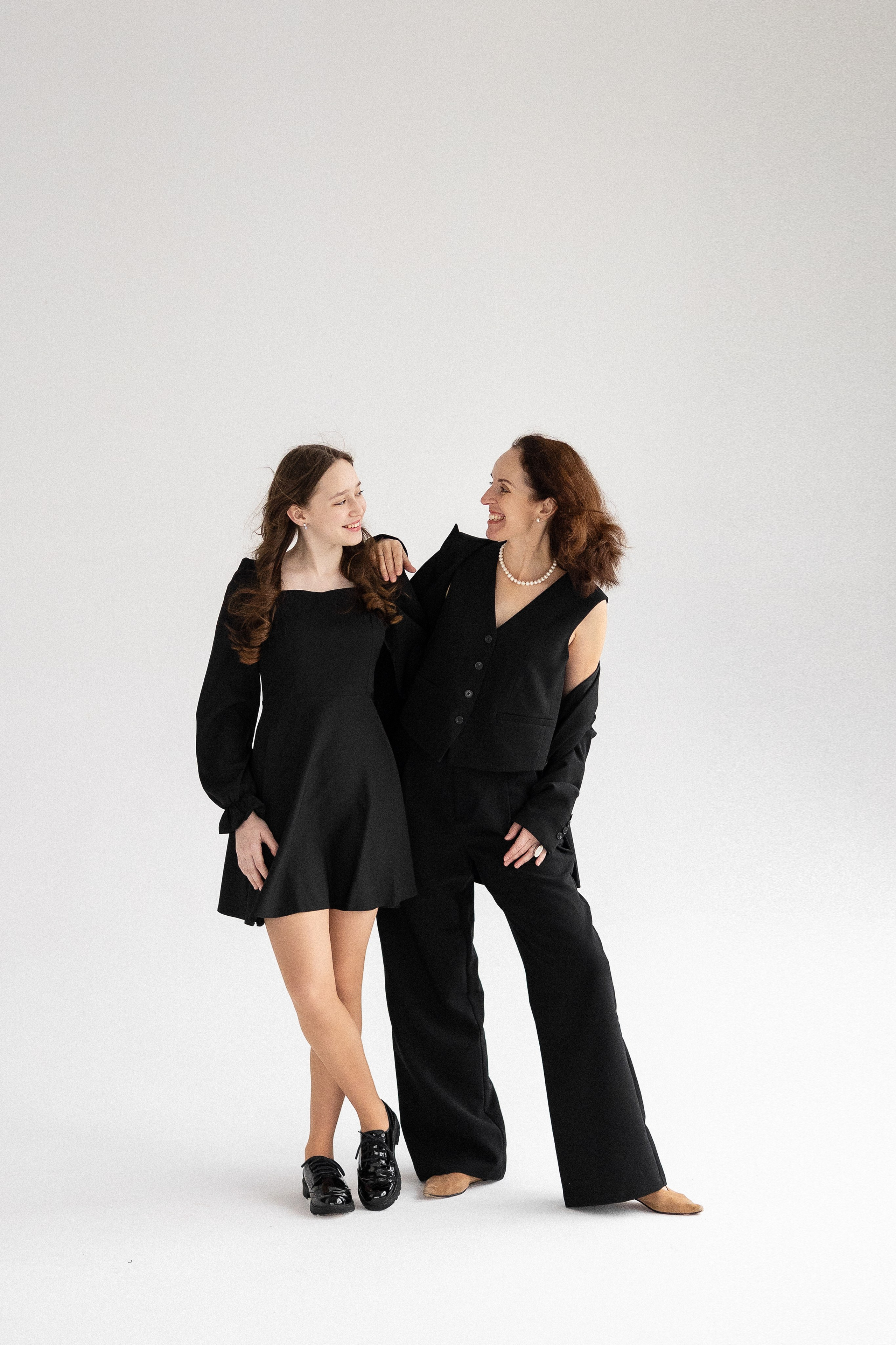 Фотосессия мамы с дочкой-подростком. Семейный фотограф в Москве Марина Петра