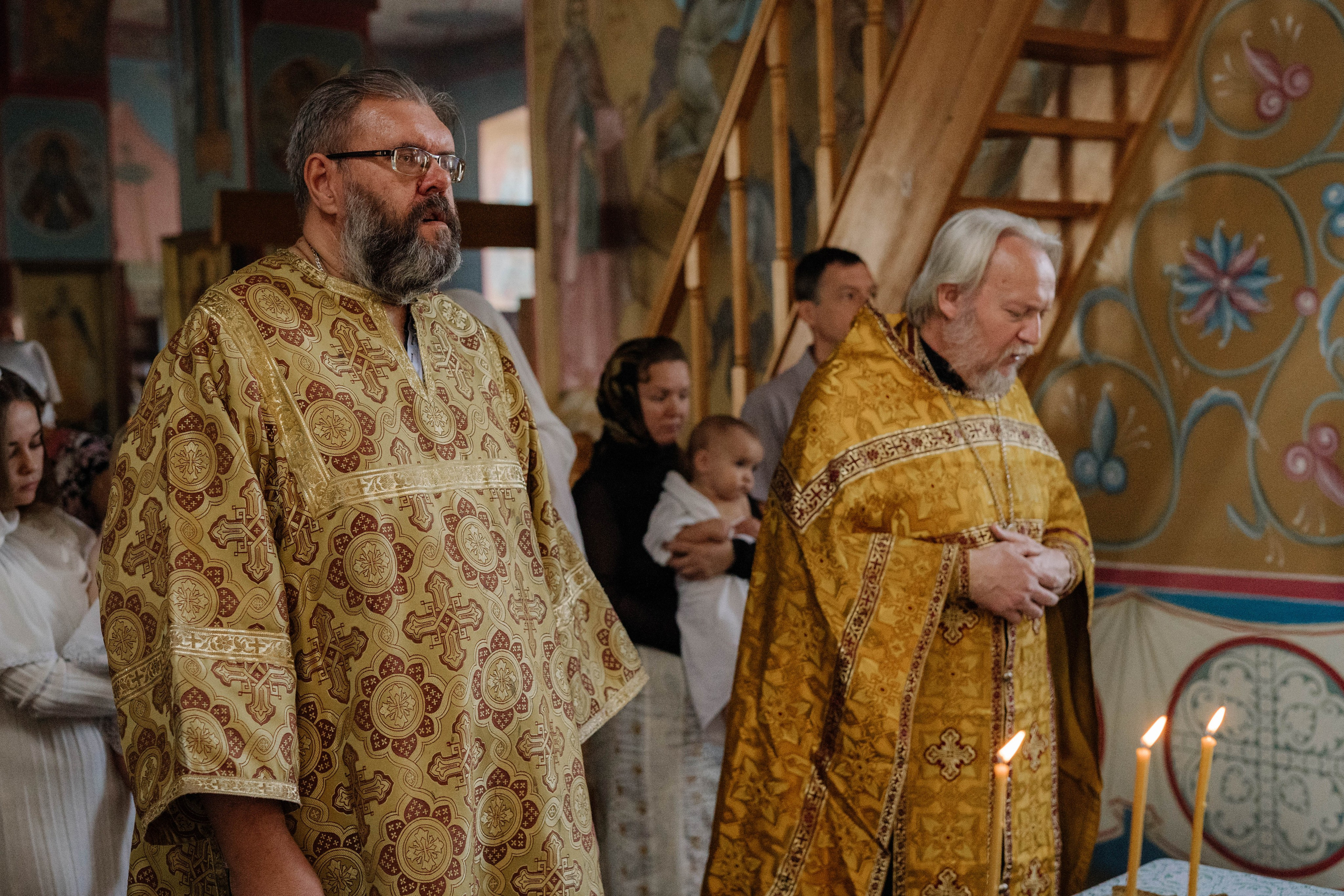 Крещение Марии и Василисы. Свадебный и семейный фотограф в Калуге Анна Киреева