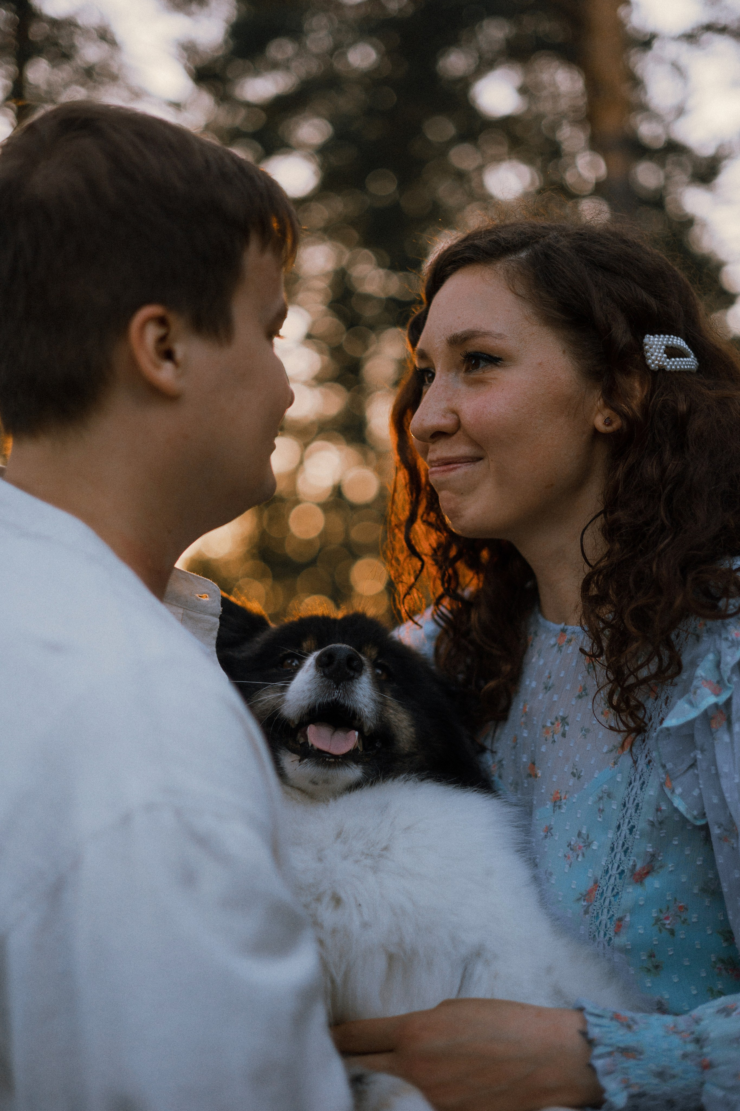 Валерия, Илья, Вита и Умка. Фотограф-анималист Богданова Полина