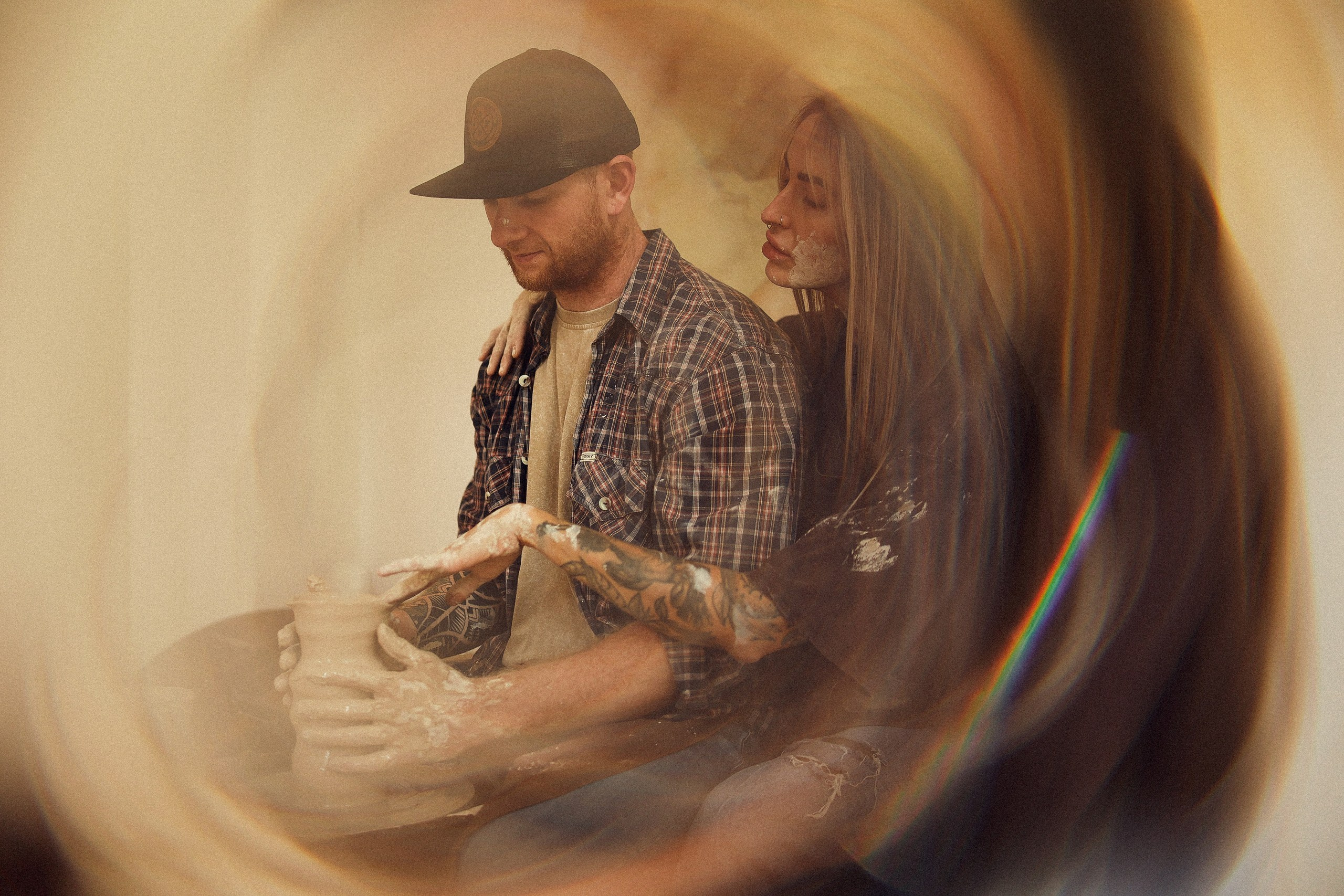 Гончарное свидание. Настя Оленченко, портретный/семейный фотограф на цифру и плёнку Москва