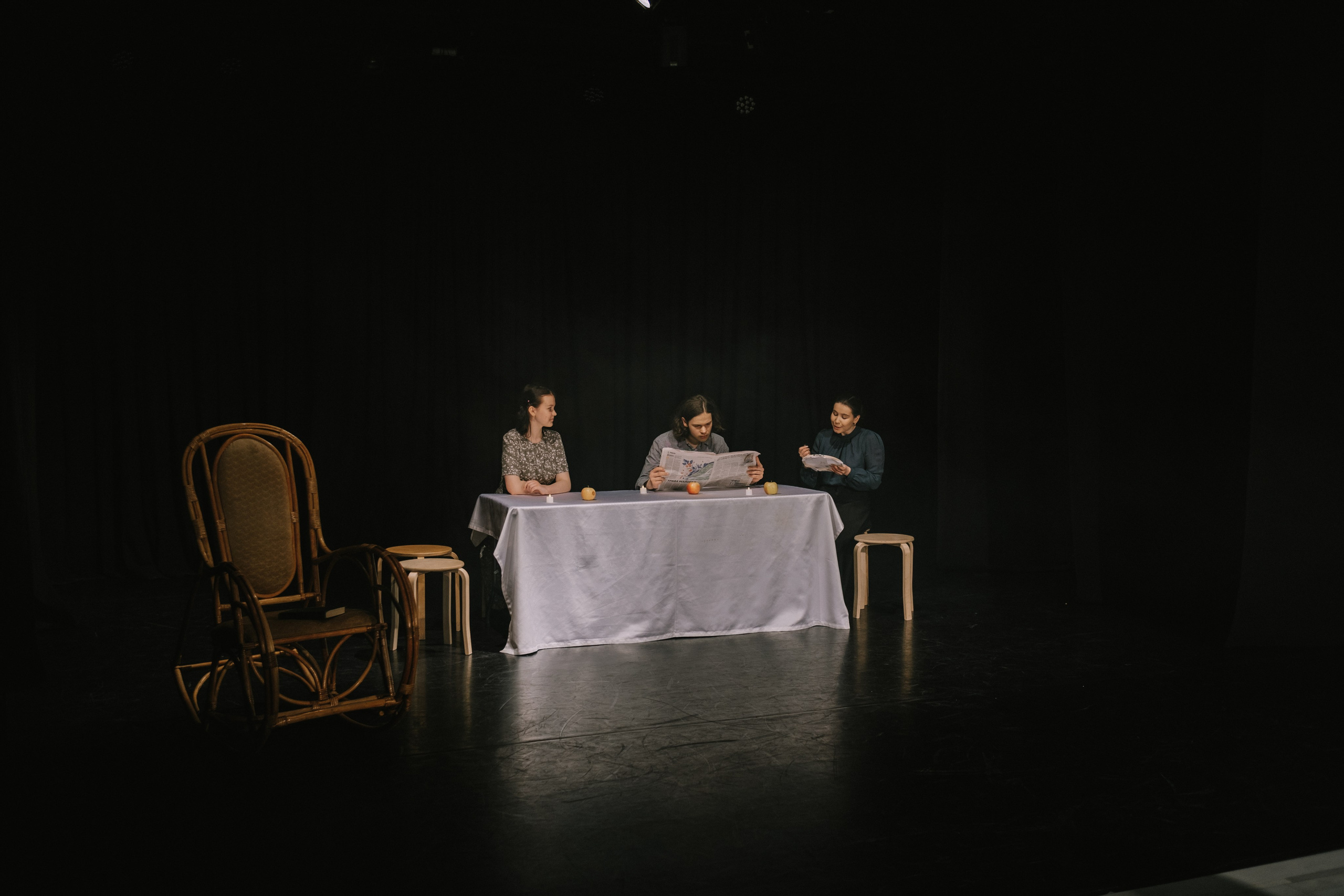 Детская театральная студия «Ирбис», спектакль. Репортажный и портретный фотограф в Москве Илья Спиридонов