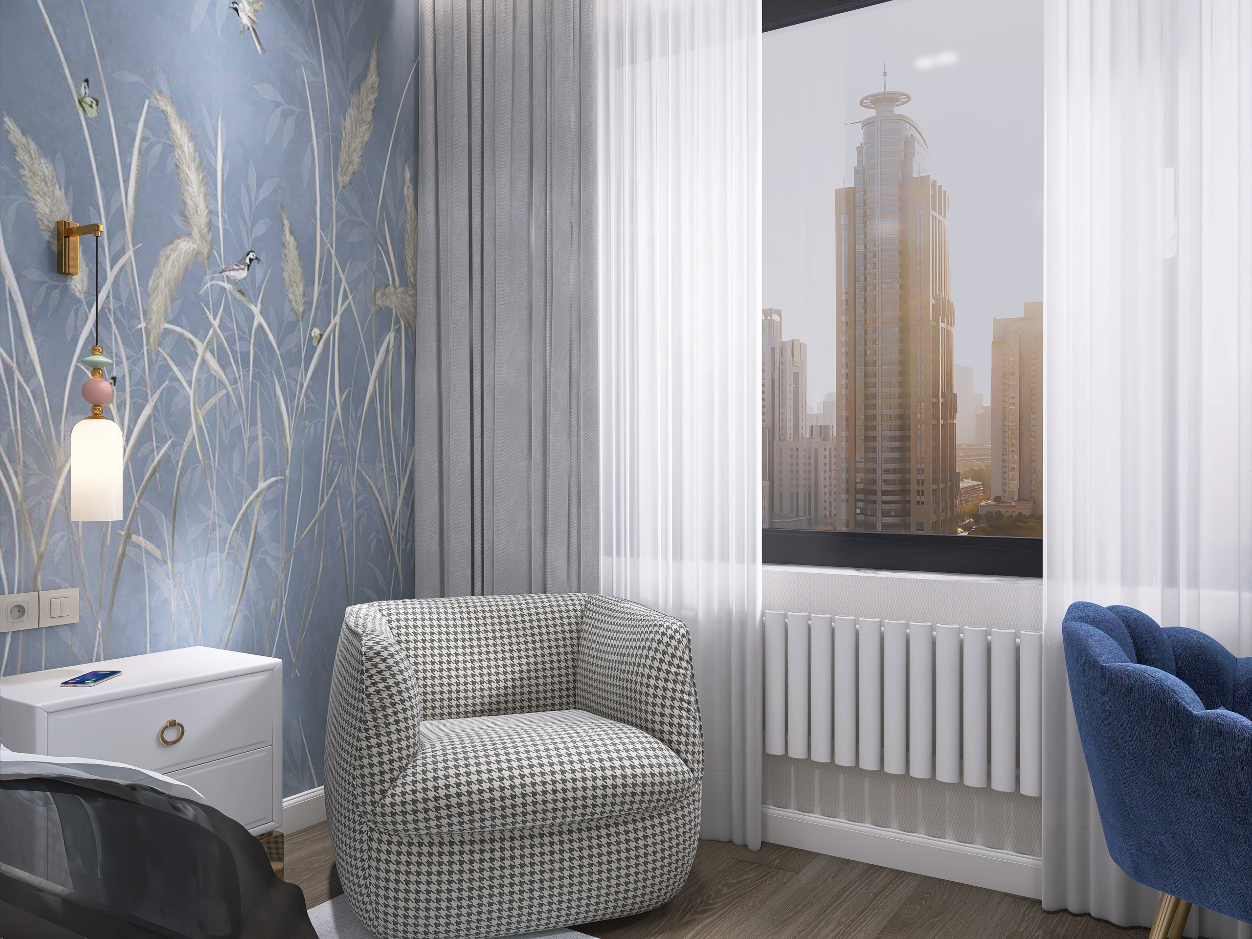 ЖК Тихомиров. Площадь 75 кв. м. Дизайнер интерьера в Новосибирске_Елена Сергеева