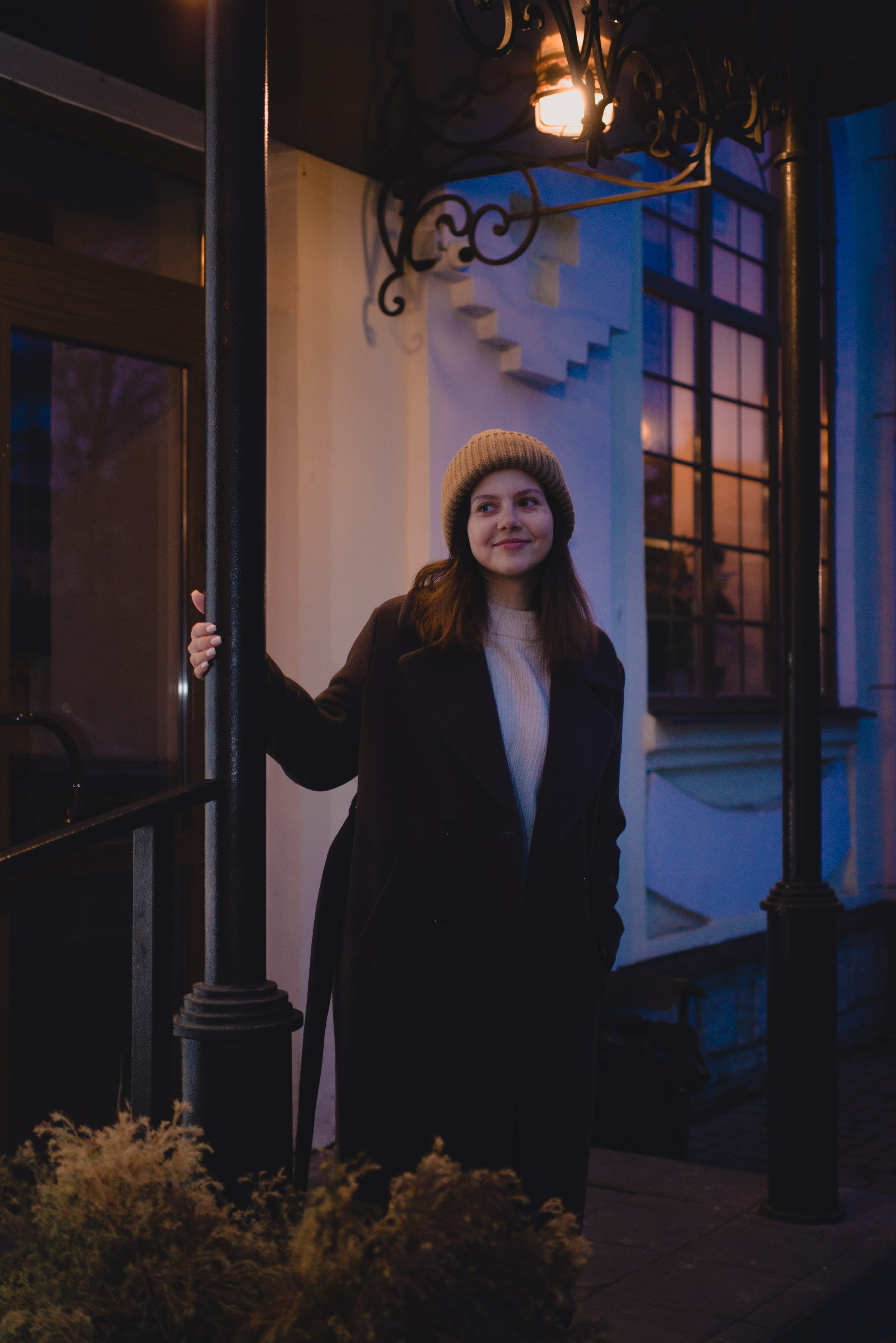 Софи. Огни вечернего города. Фотограф Людмила Белова