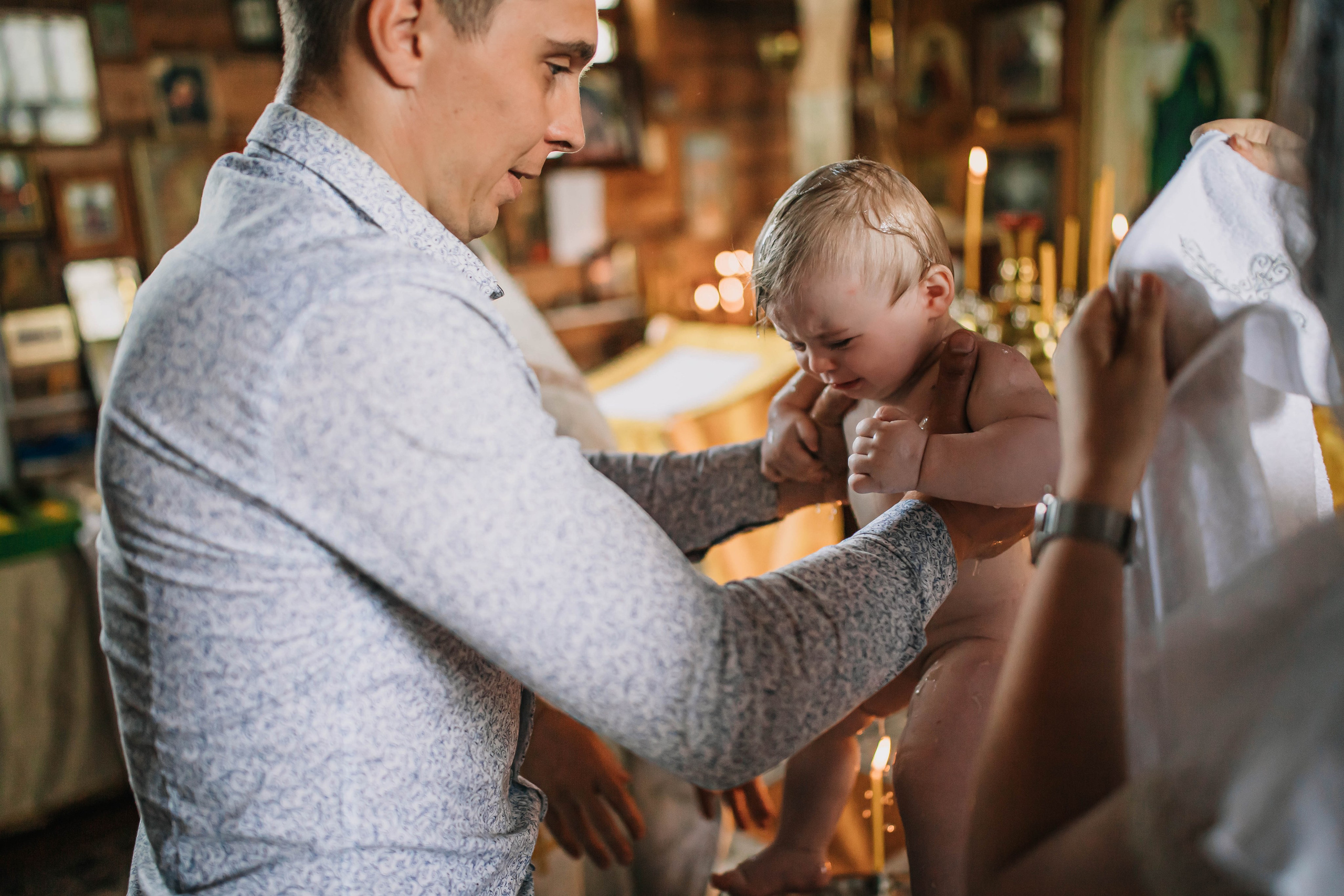 Крещение Мирославы. Фотограф Дарья Маташкова