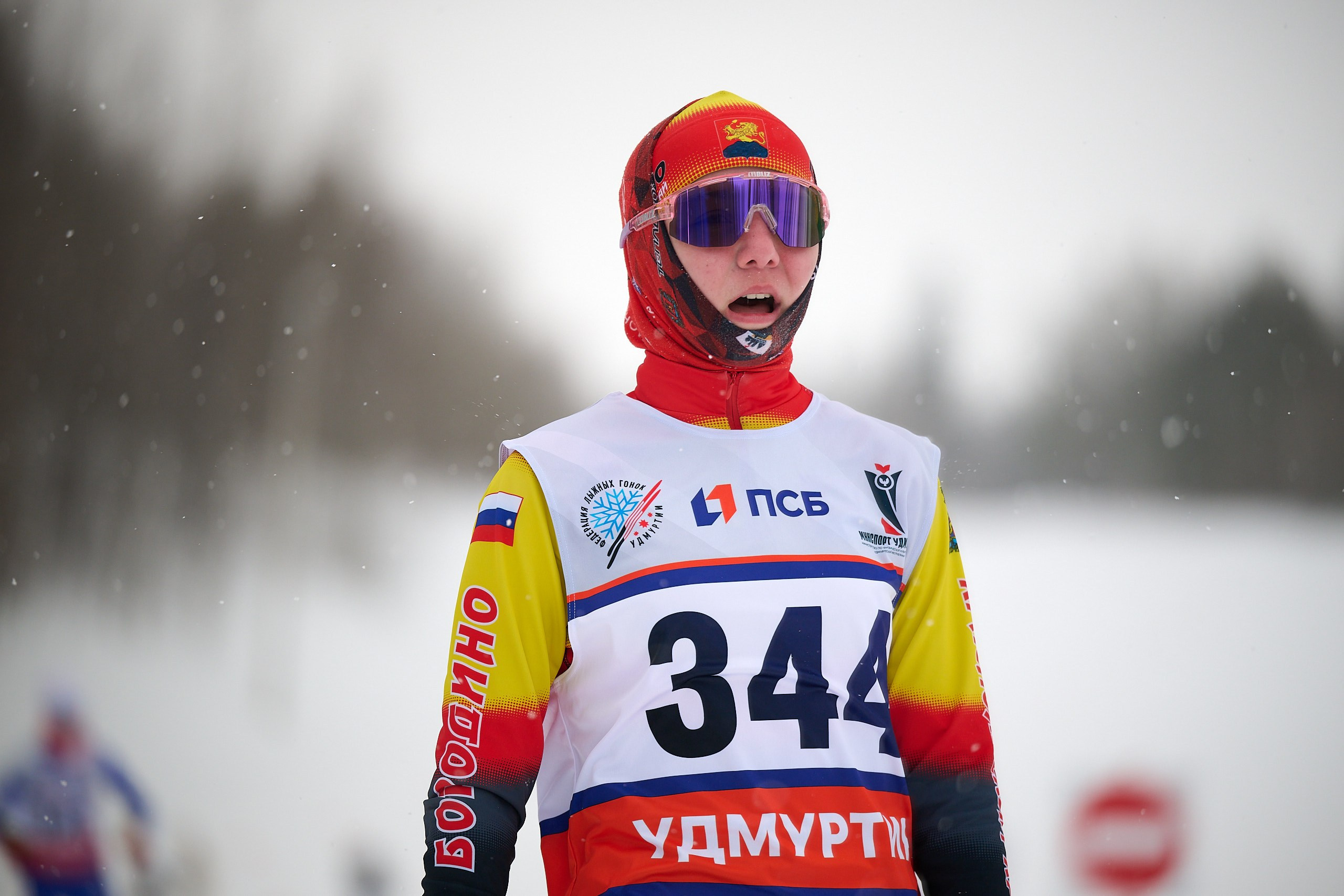 Всероссийские соревнования по лыжным гонкам «Пионерская правда». Ижевс. Спортивный репортажный фотограф в Ижевске Сергей Мерзляков