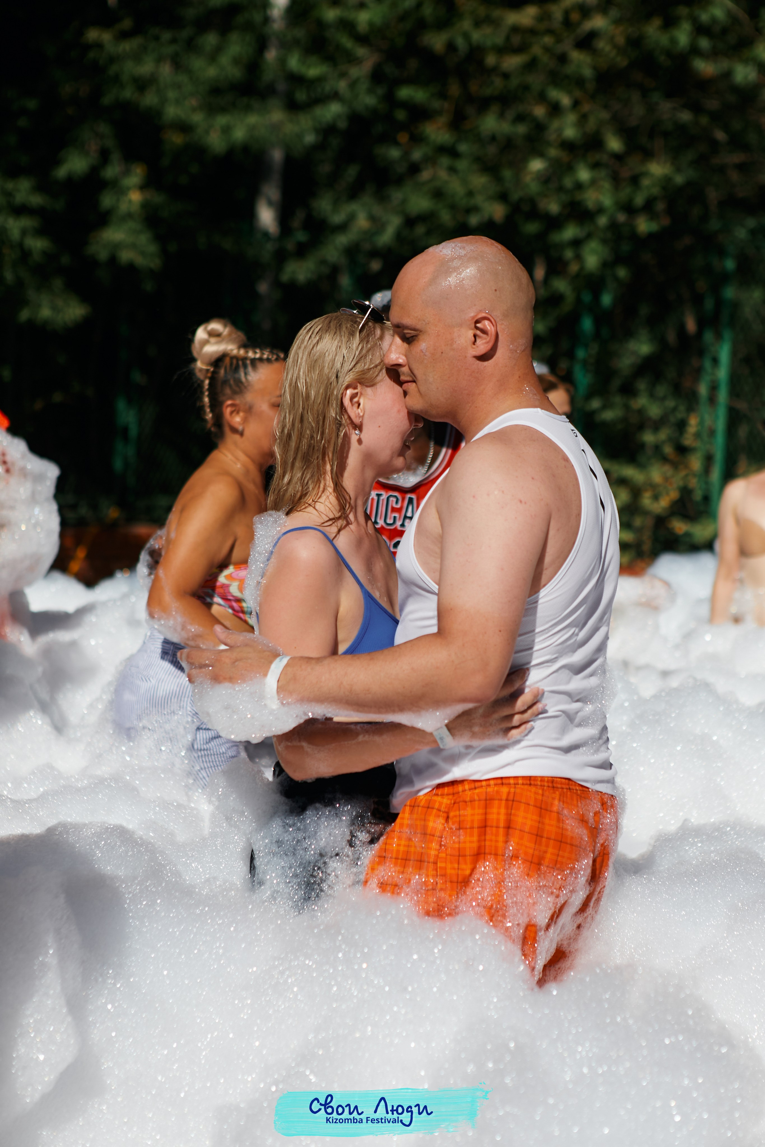 Foam party. Свадебный фотограф
