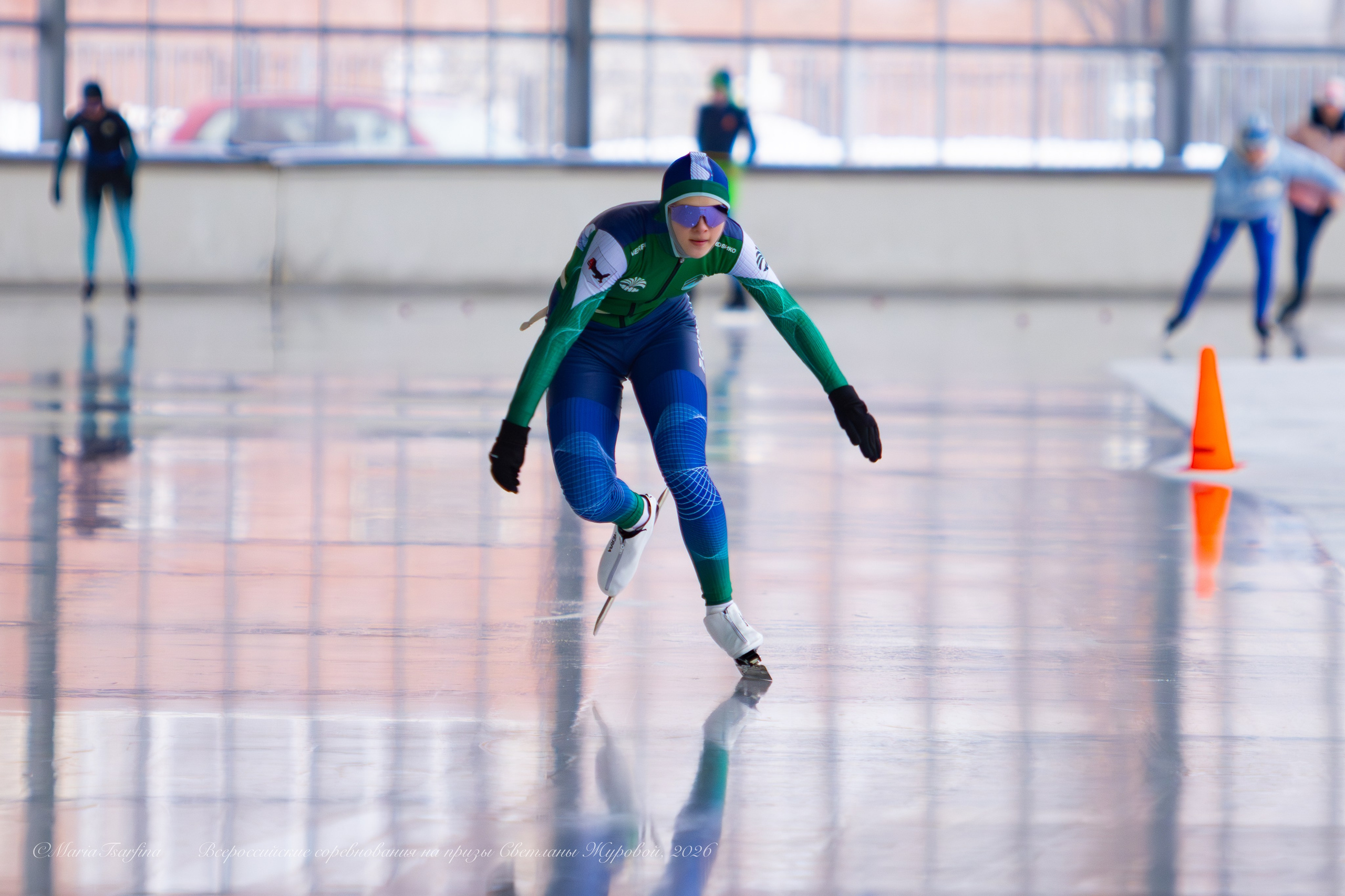 Конькобежный спорт. Спортивная съемка Мария Царфати