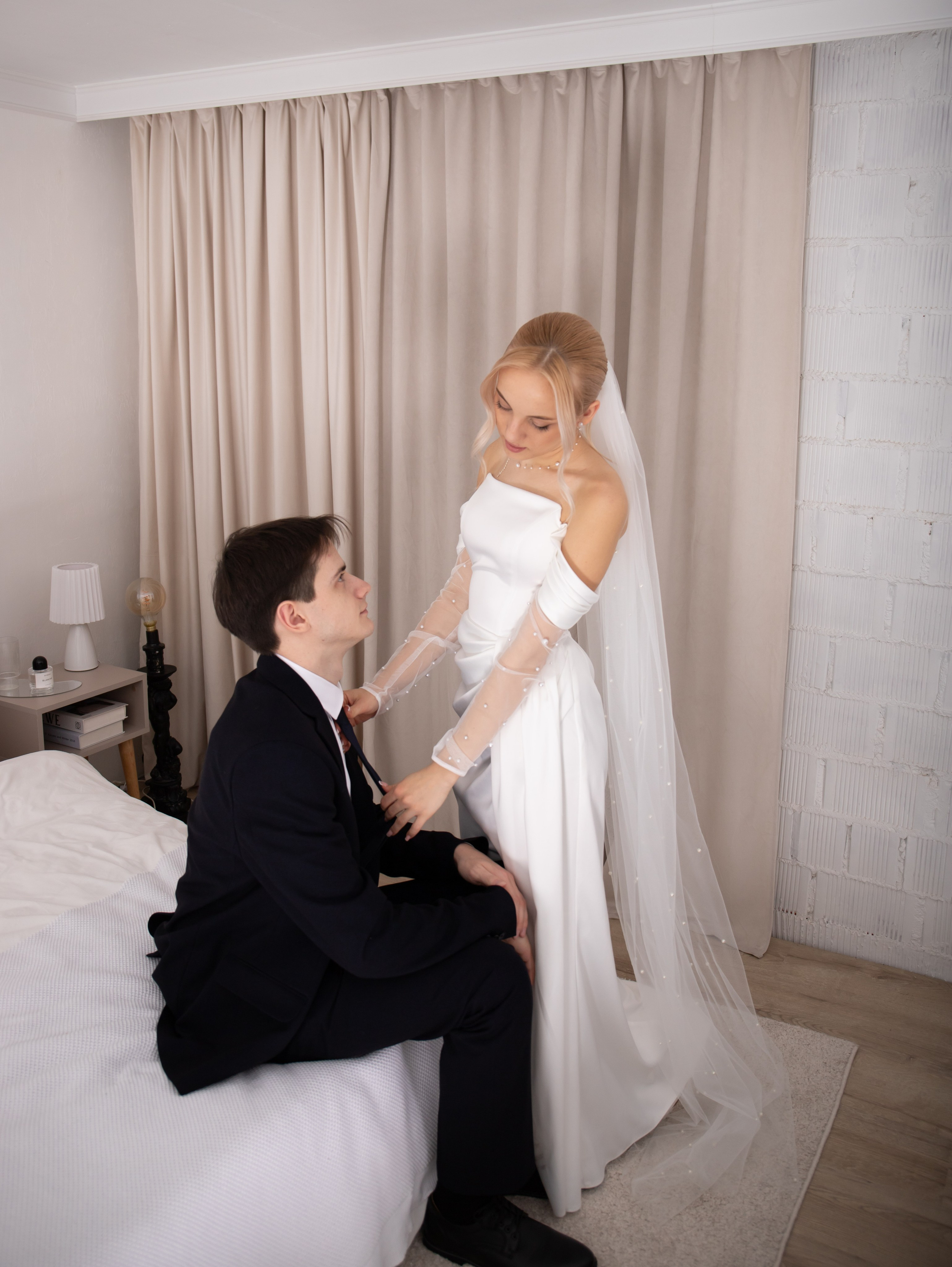 Илья&София (ЗАГС, прогулка, фотостудия). Свадебный и семейный фотограф в Москве Мила Широких