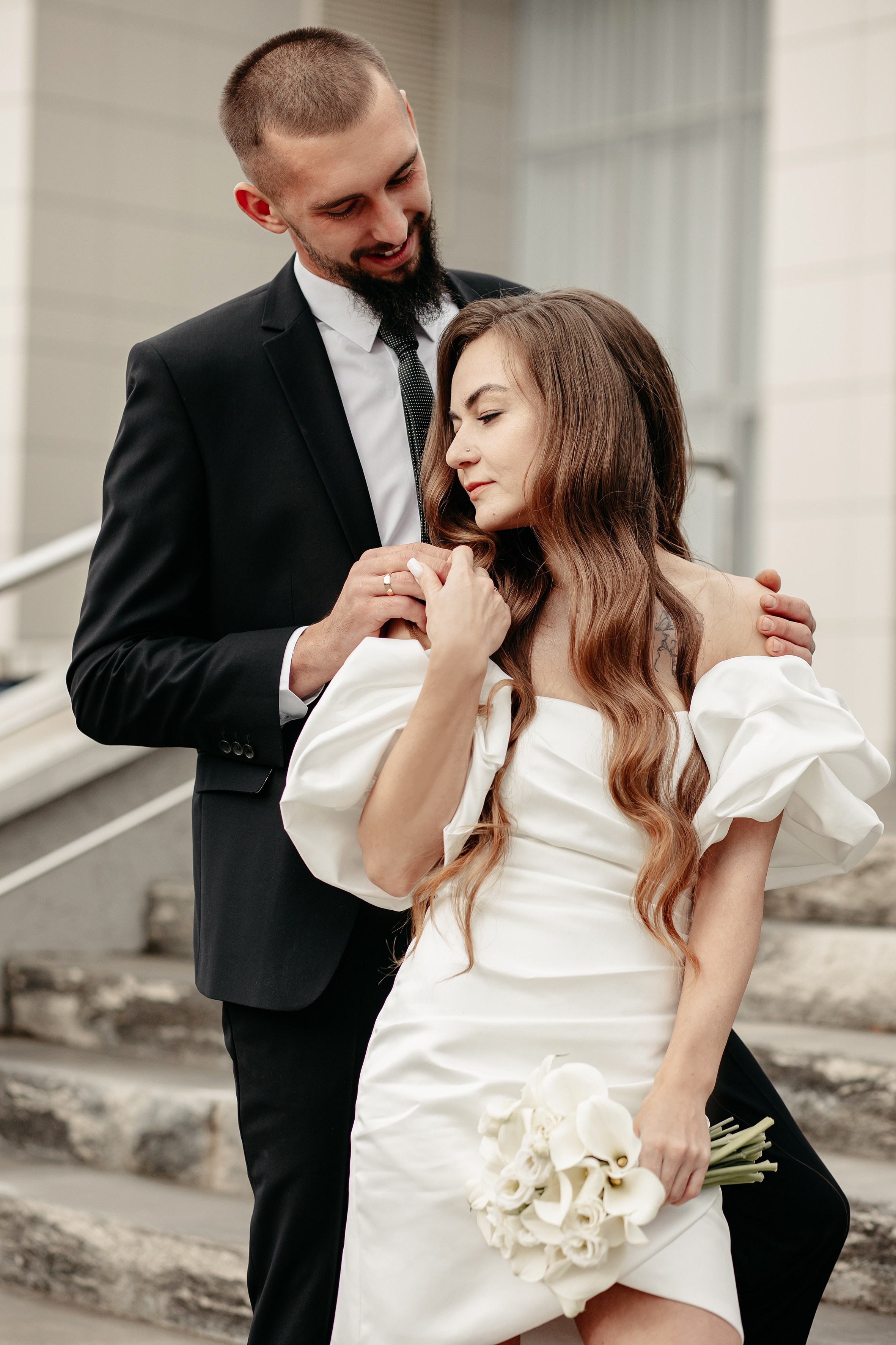 Дмитрий и Альбина. Свадебный фотограф в Алексеевке Сергей Коротенко