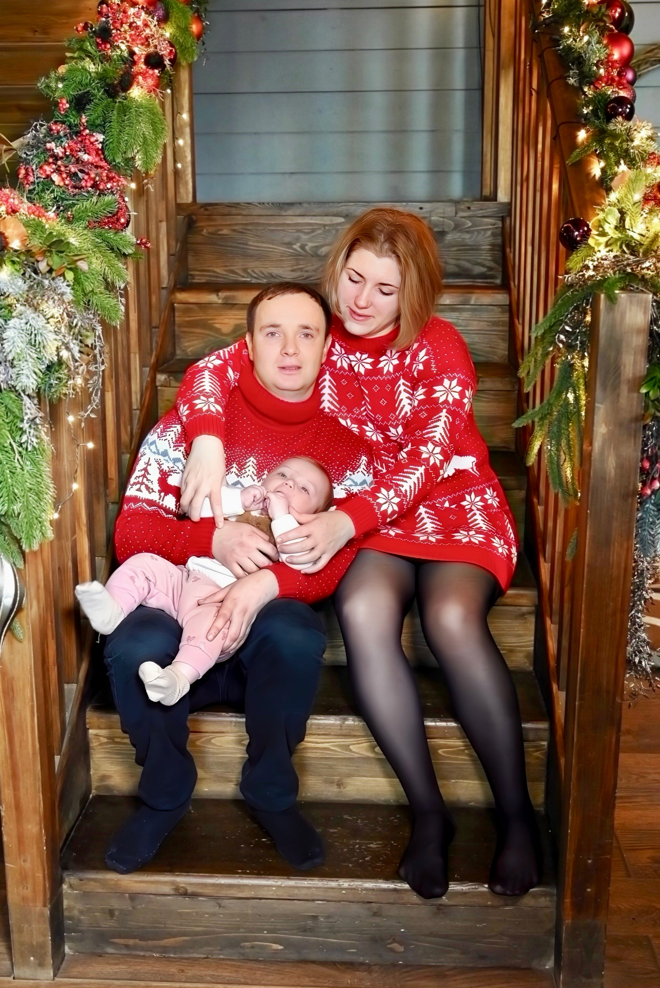 Максим с семьей. Семейный и детский фотограф Москва