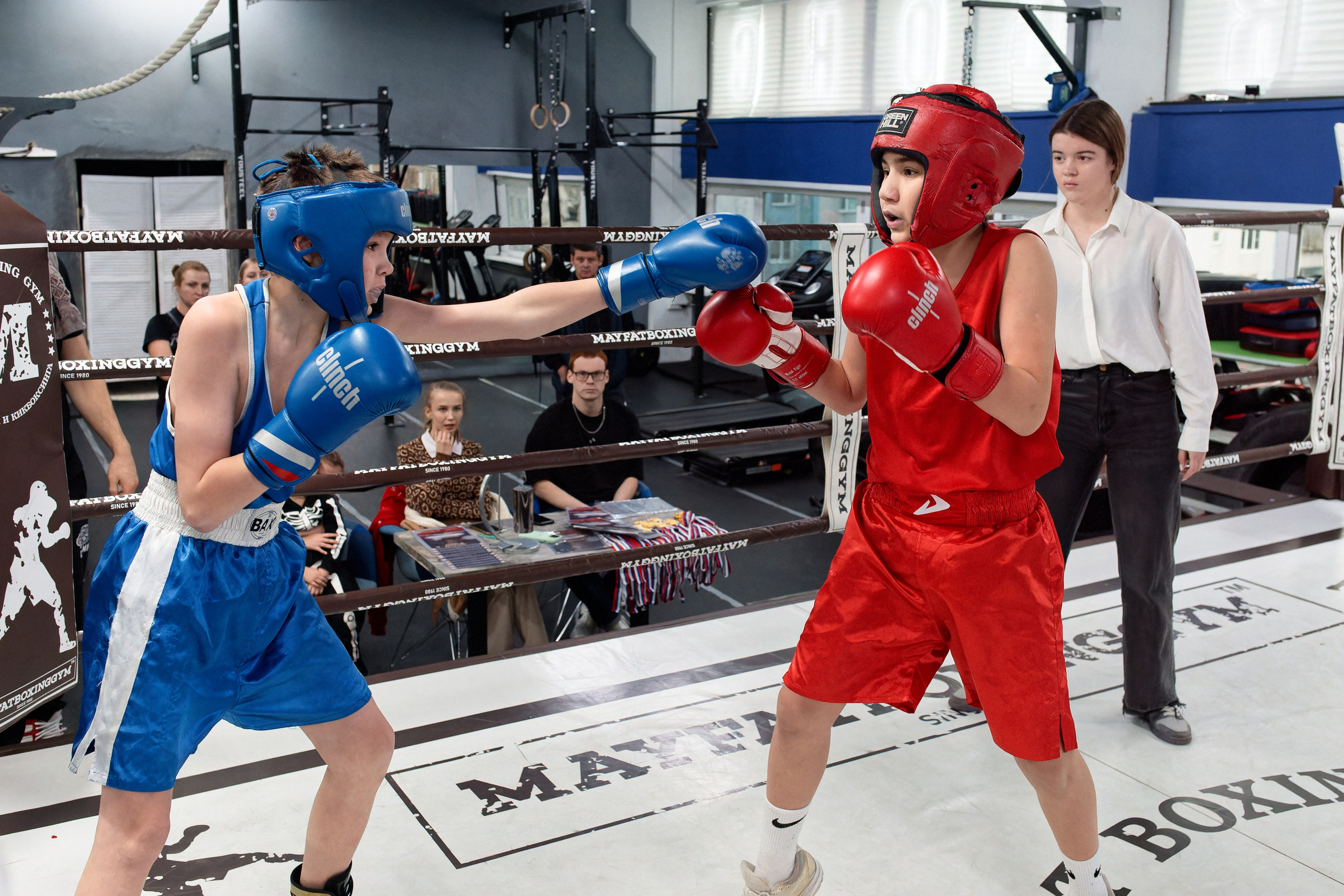 «Открытый ринг» в школе бокса Сергея Майфата. Зеленоград, 12.11.2023 г. Фотограф Никифоров-Гордеев Сергей. Москва и МО