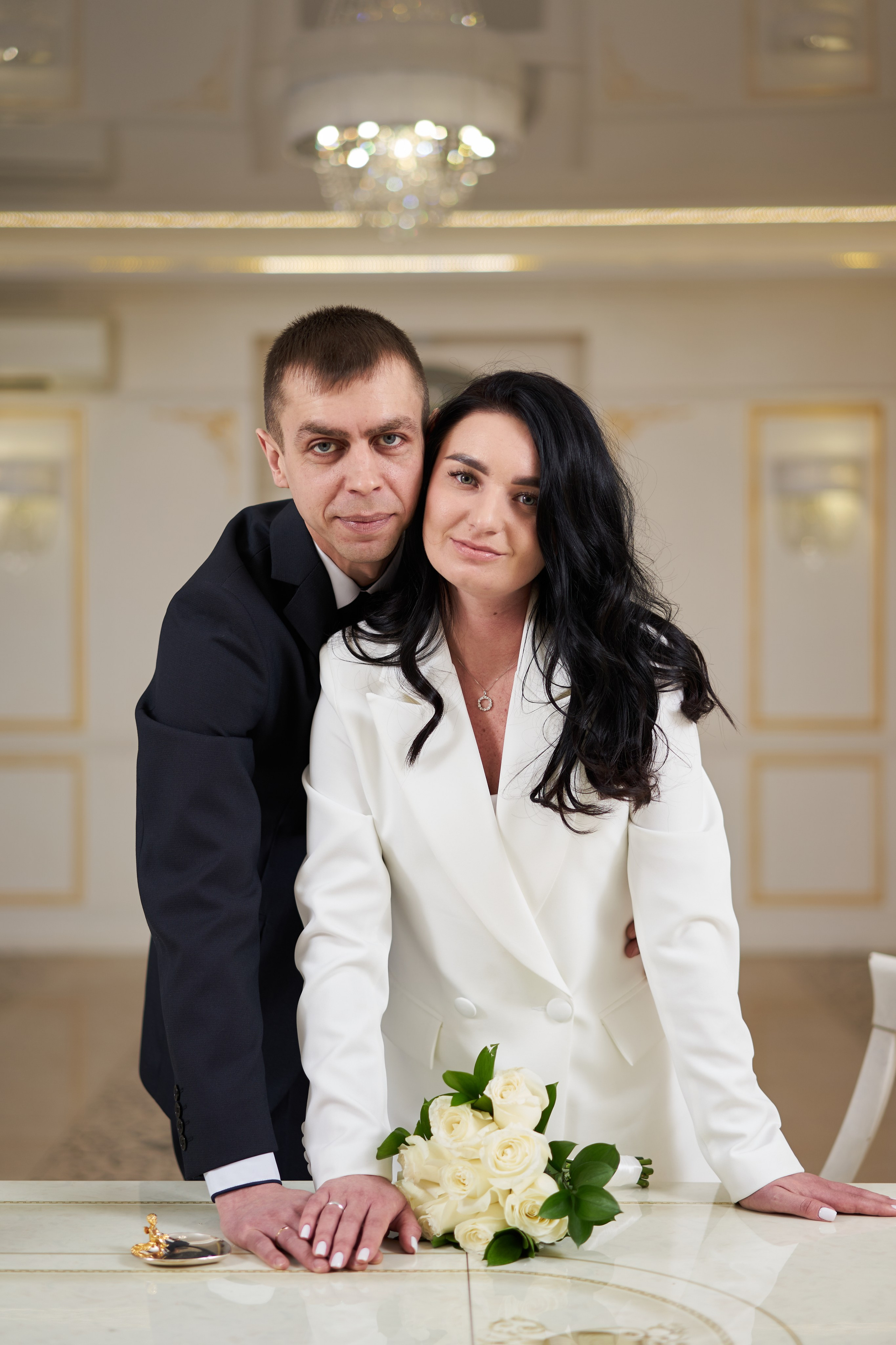 Свадебная фотосессия в студии. Фотограф Екатеринбург Кокшарова Александра