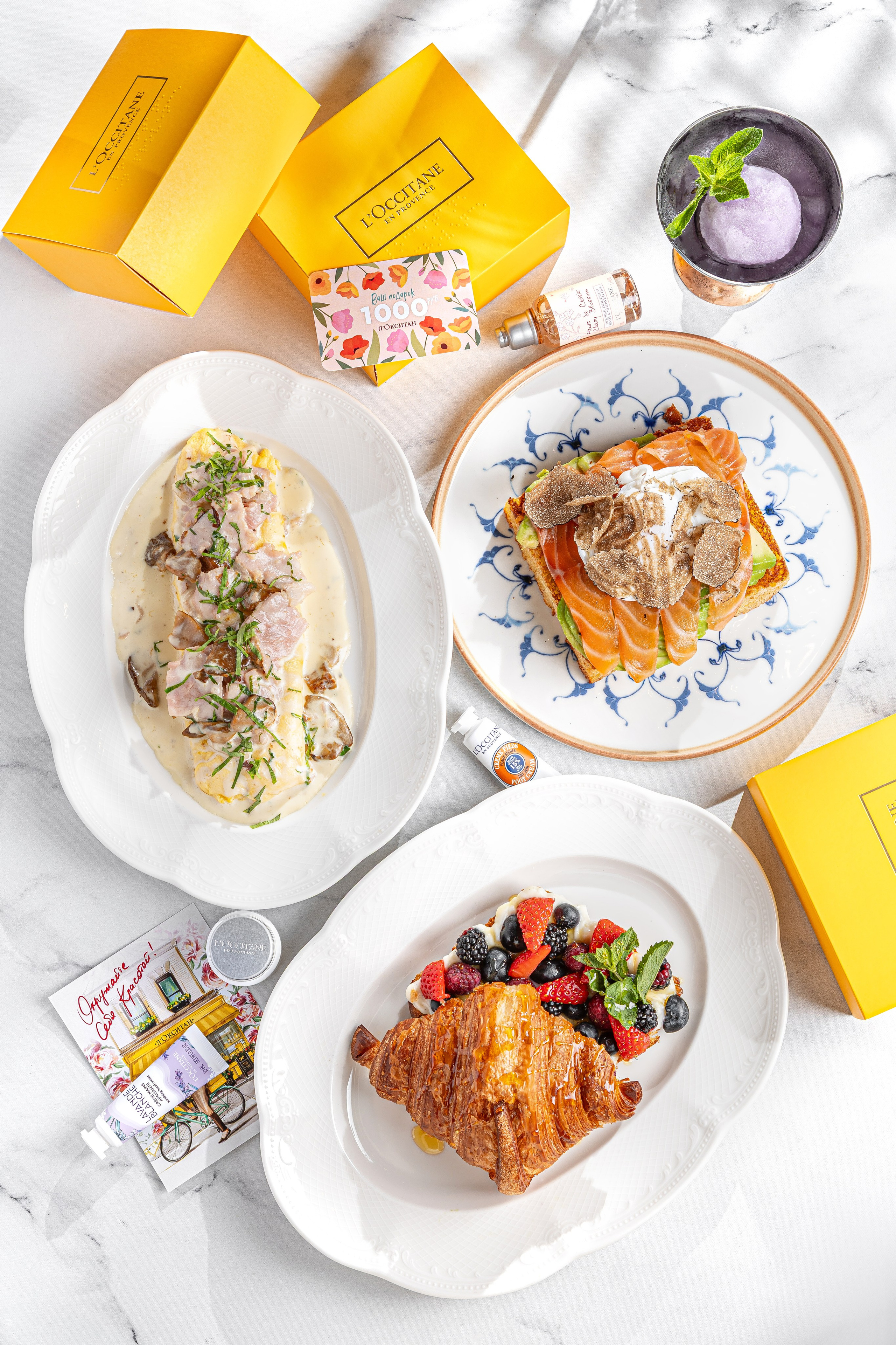 Garda & L'Occitane. Фуд-фотограф/ Москва / Фотосъемка еды