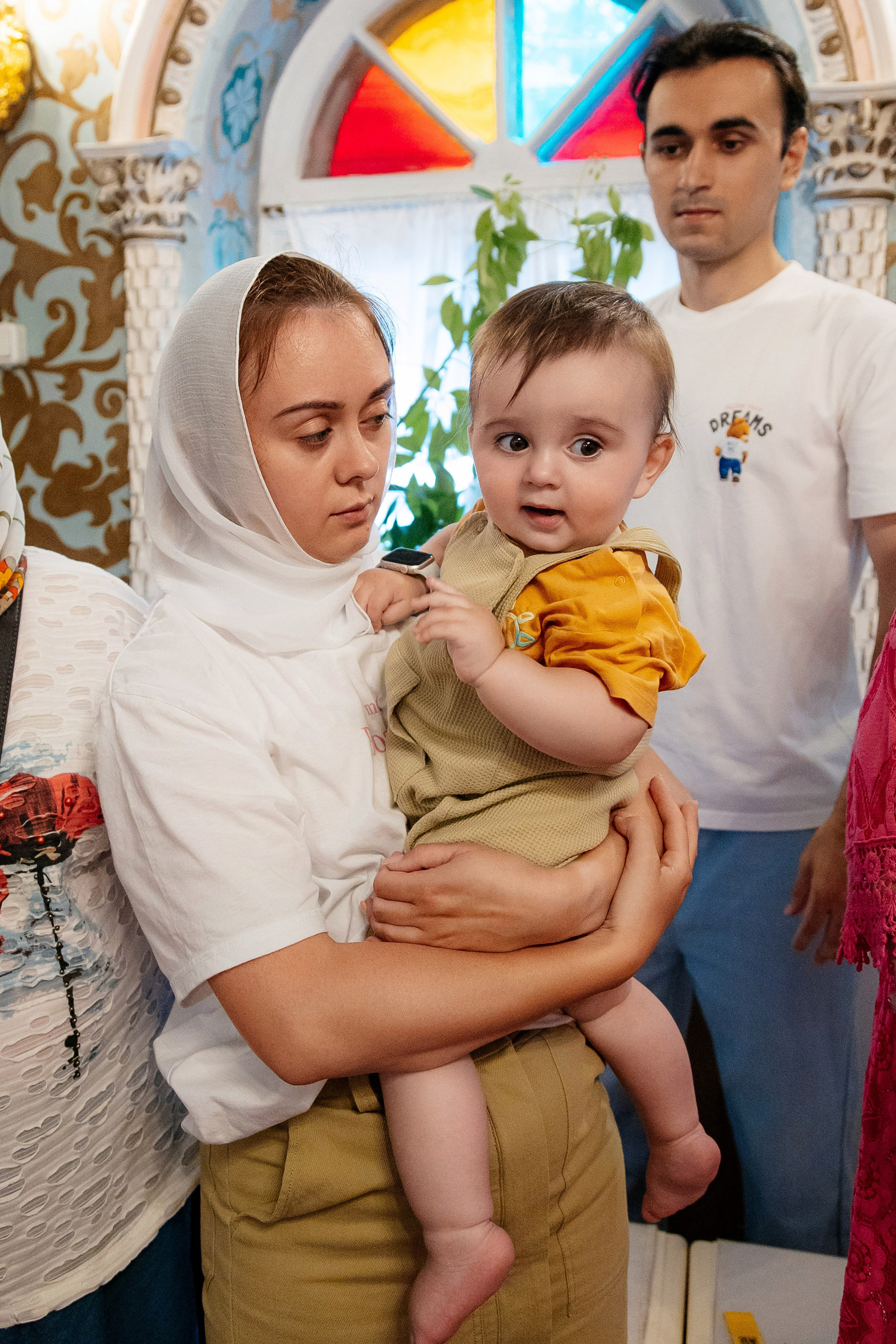 Крещение Полины. Семейный и детский фотограф в Москве Александра Мак