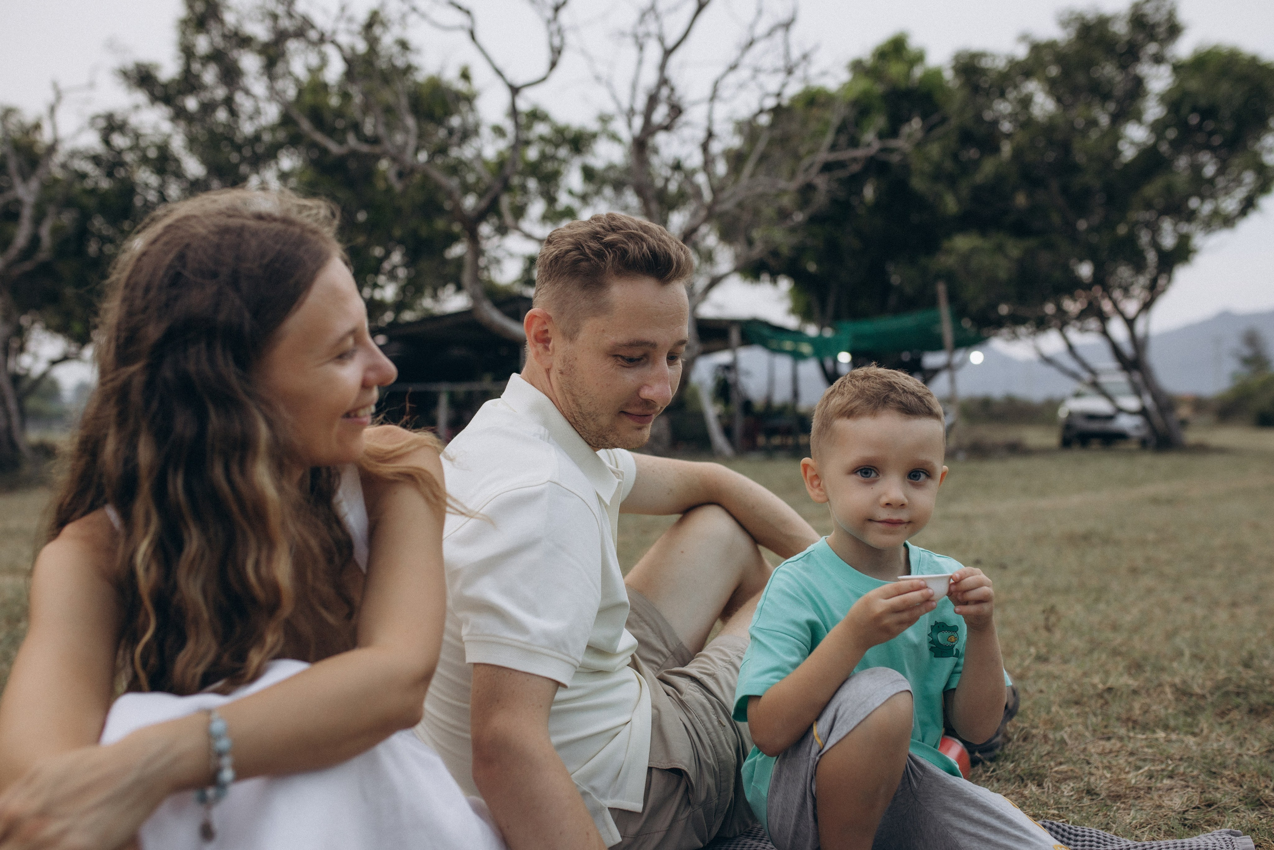 Семья Пискаревых в манго саду.Нячанг. Главная