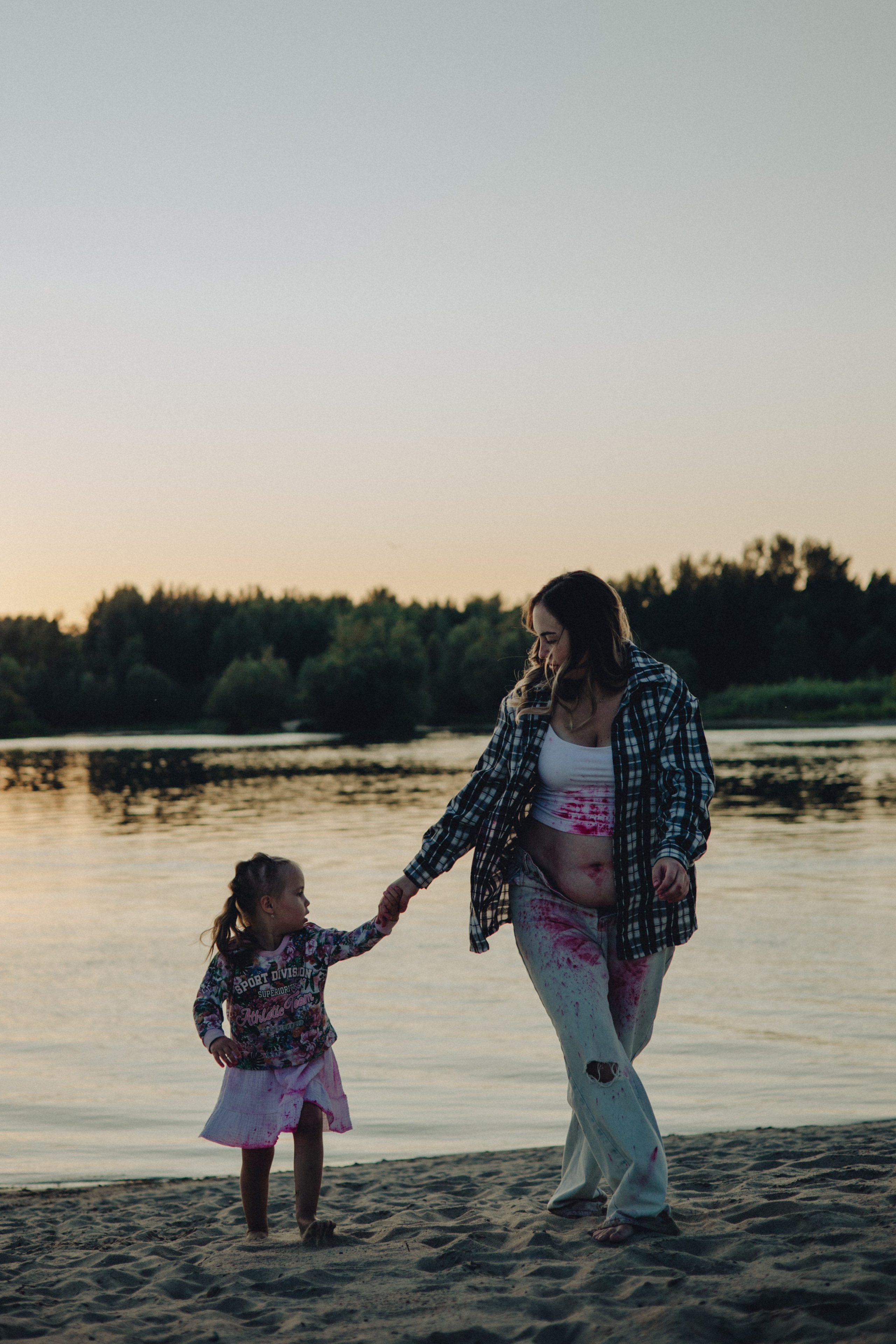 Для Насти | гендер-пати на пляже🩷💙. Портретный фотограф в Новосибирске