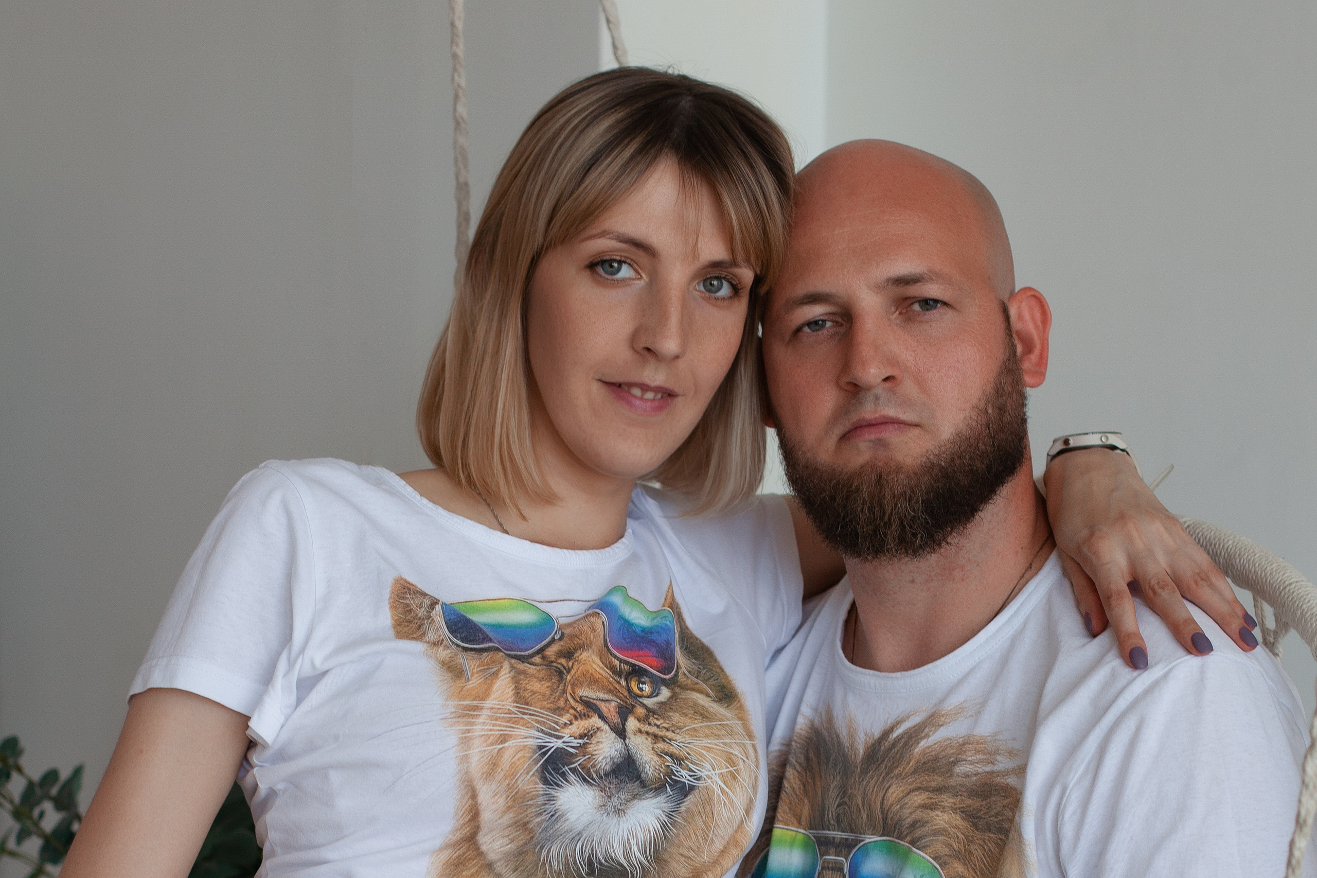 Семейная съемка в интерьерной студии