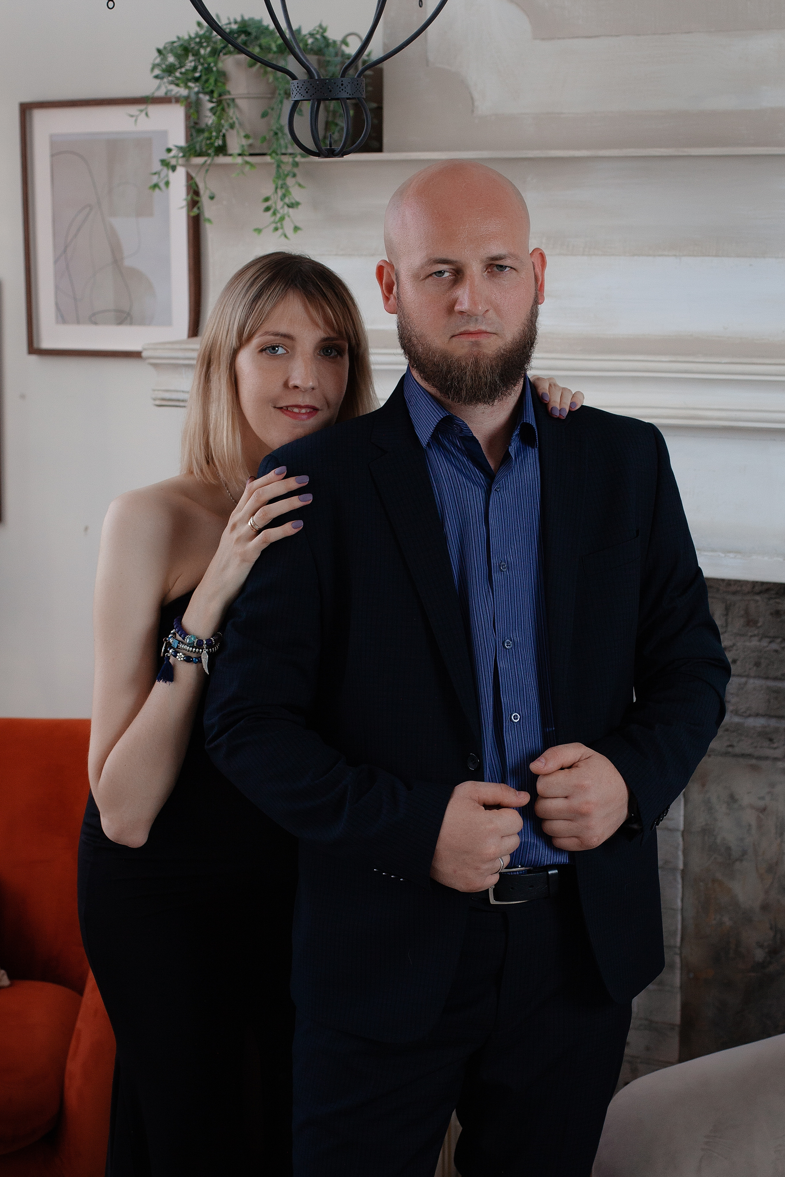 Семейная съемка в интерьерной студии