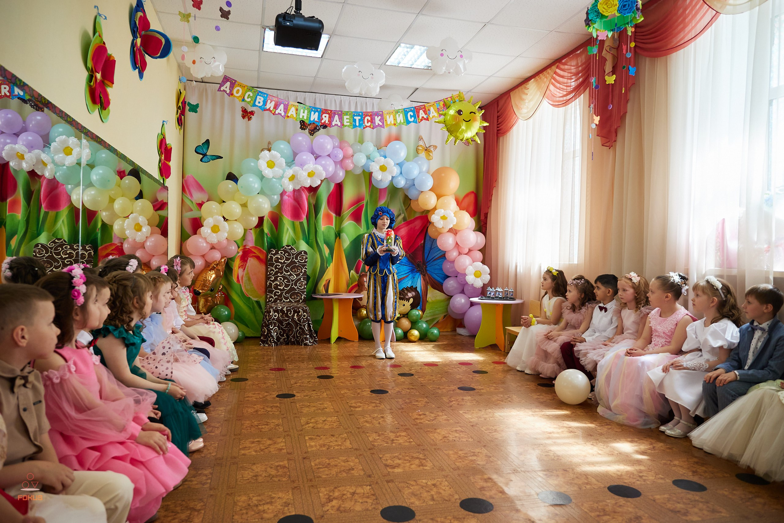 Выпускной детский сад. Спортивный фотограф Некрасов Денис