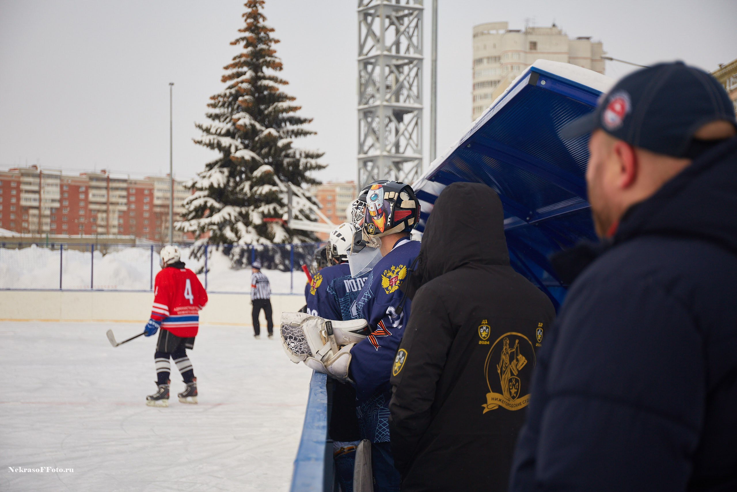 Турнир по хоккею «Русская классика» в рамках Офицерской хоккейной лиги. Спортивный фотограф Некрасов Денис