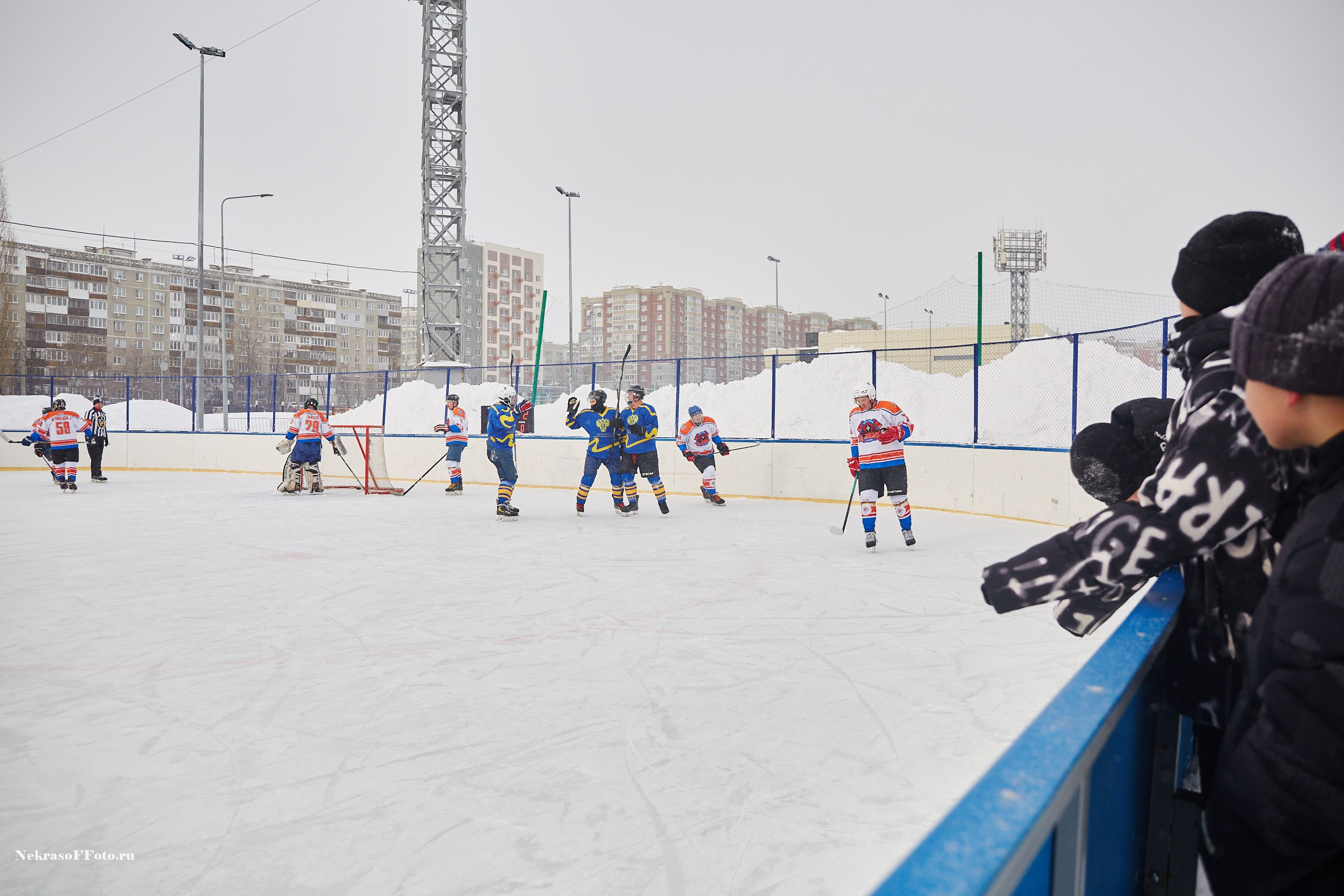 Турнир по хоккею «Русская классика» в рамках Офицерской хоккейной лиги. Спортивный фотограф Некрасов Денис