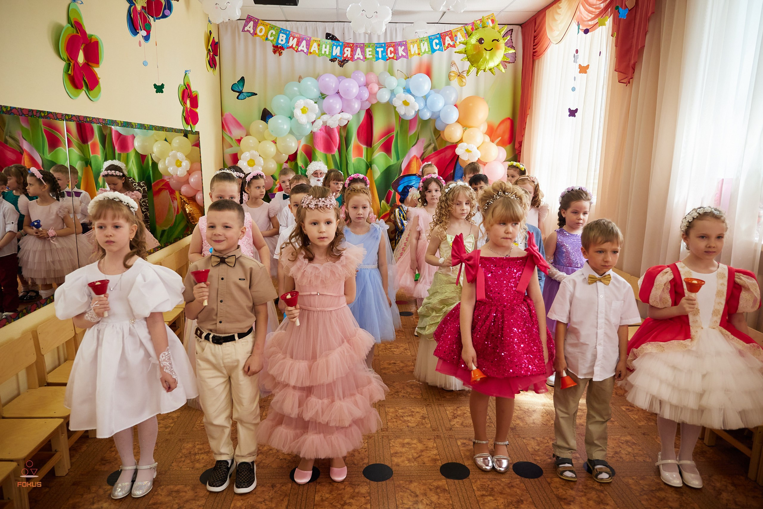 Выпускной детский сад. Спортивный фотограф Некрасов Денис