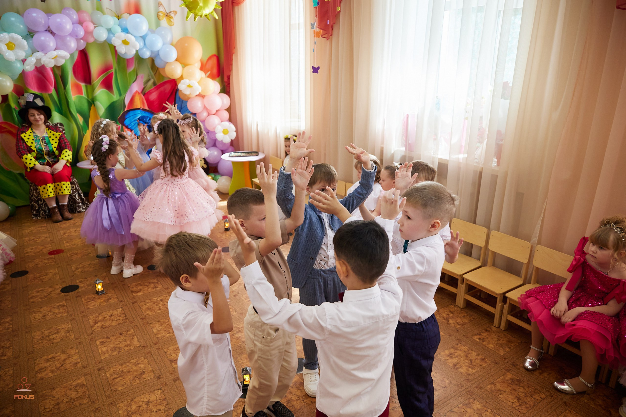 Выпускной детский сад. Спортивный фотограф Некрасов Денис