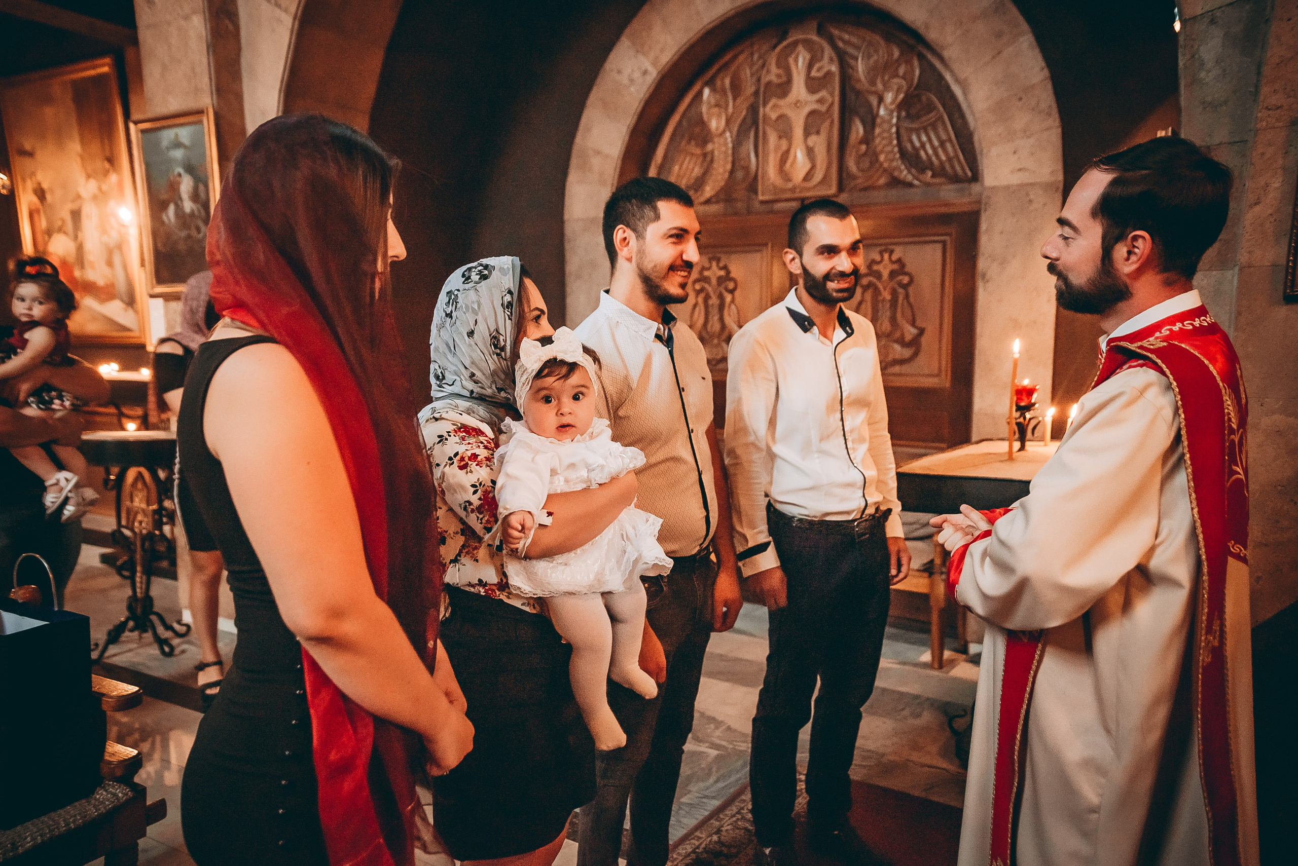 Крещение в Армянской церкви 31.08.19. Фотограф Мария Хлебникова Санкт-Петербург Москва
