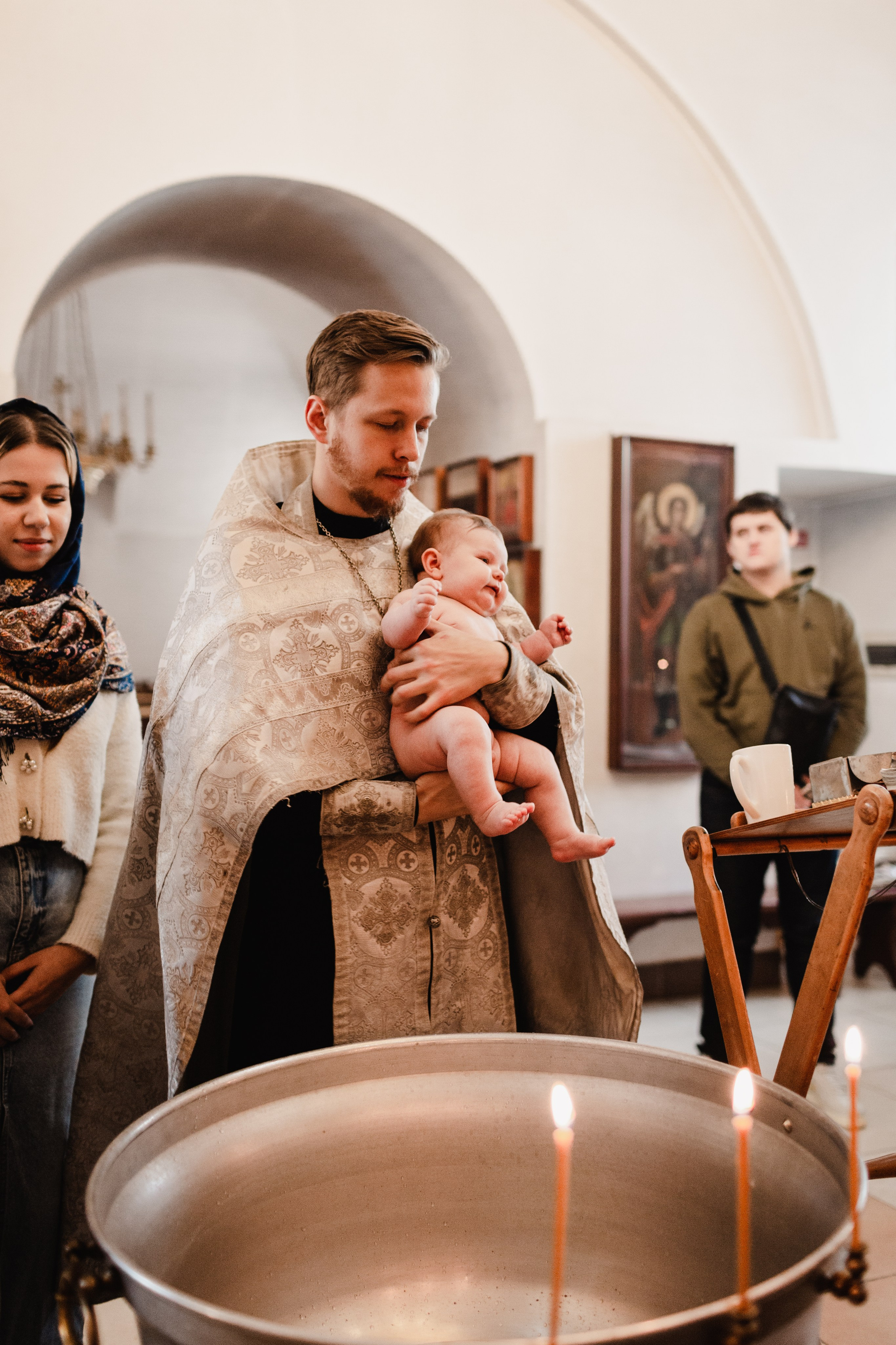 Таинство крещения. Фотограф и видеограф Мария Банщикова, Солнечногорск, Москва
