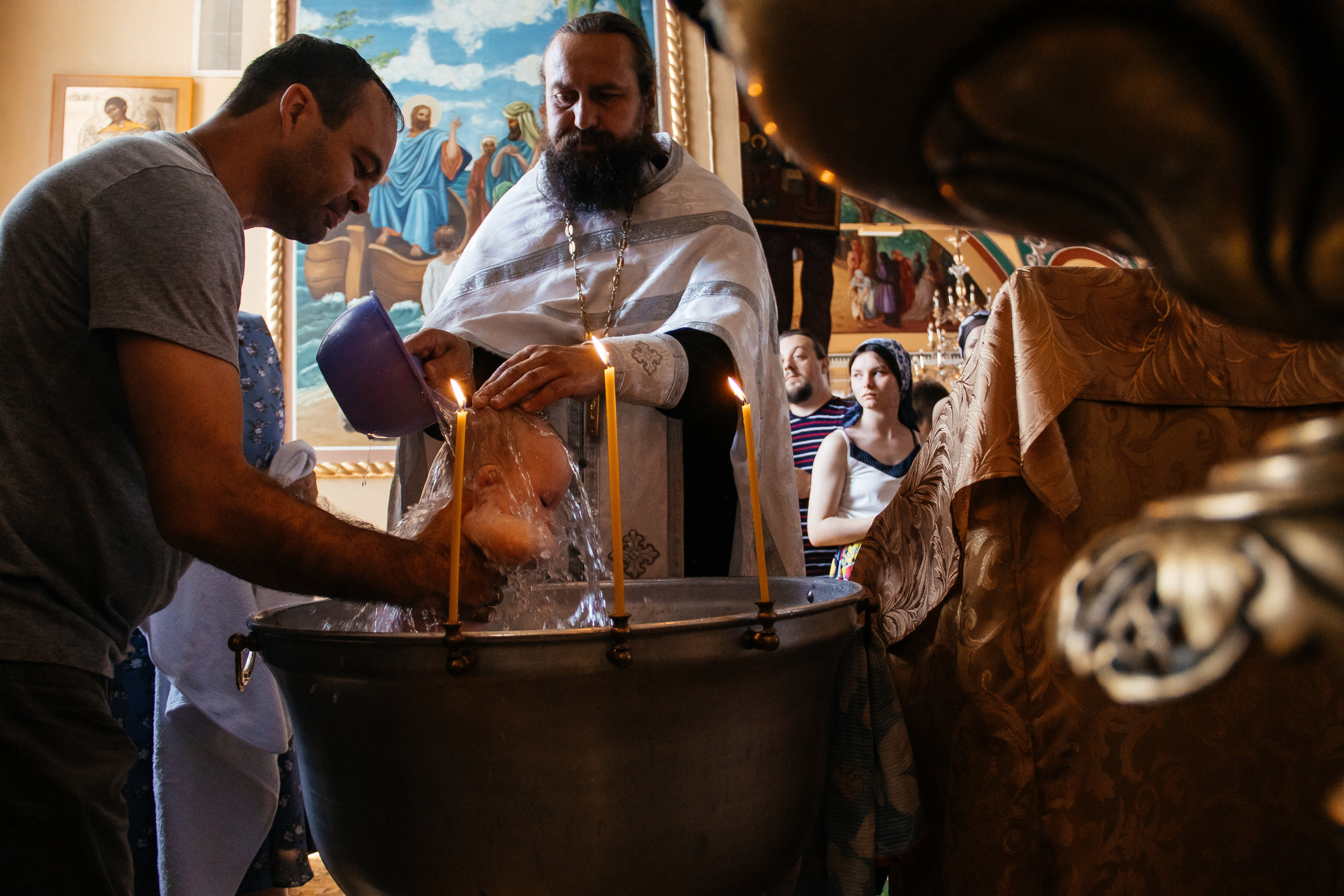 КРЕЩЕНИЕ. Фотограф Максим Мельников