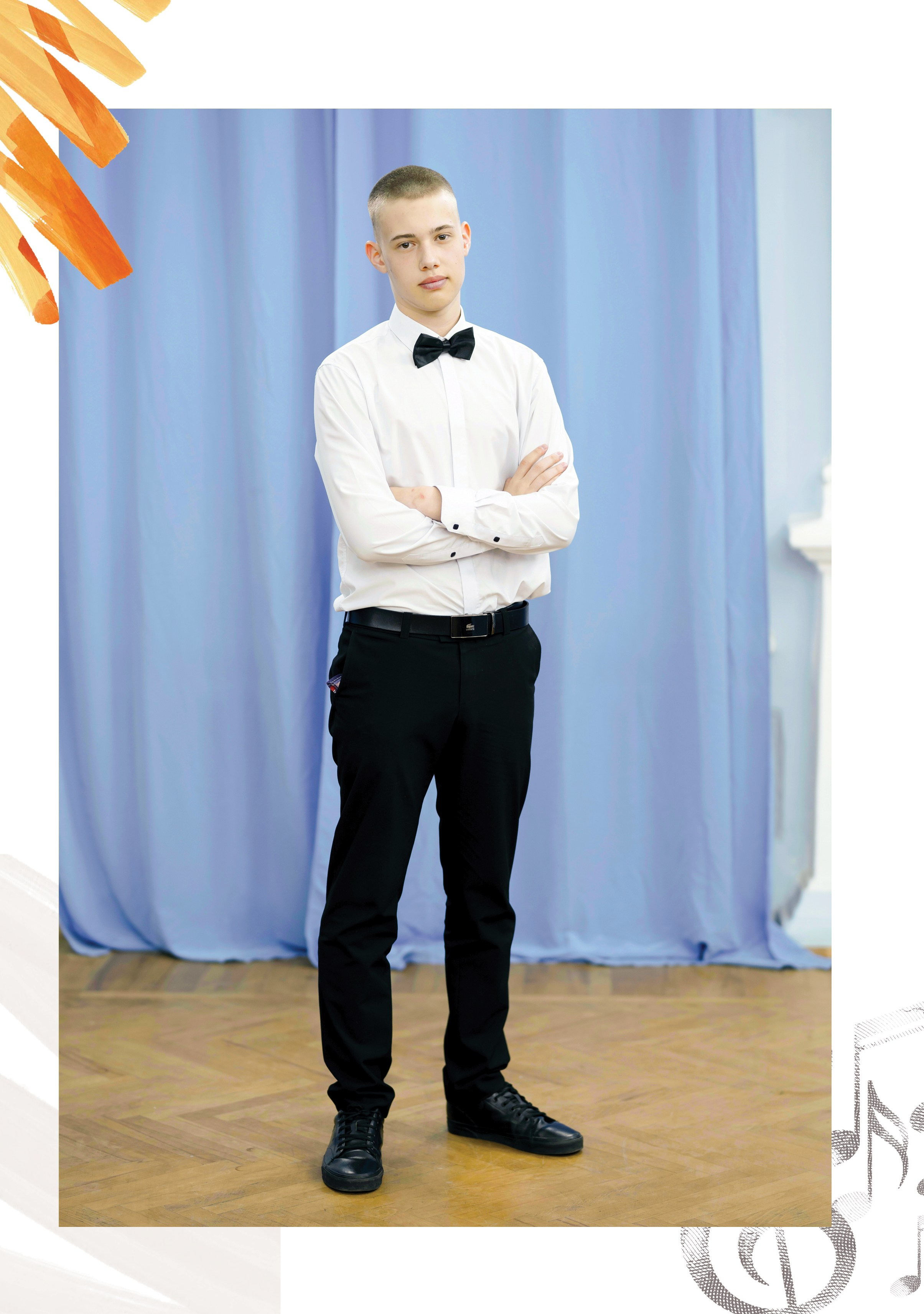 Альбом для учителя 2ой группы музыкальной школы. Фабрика выпускных альбомов