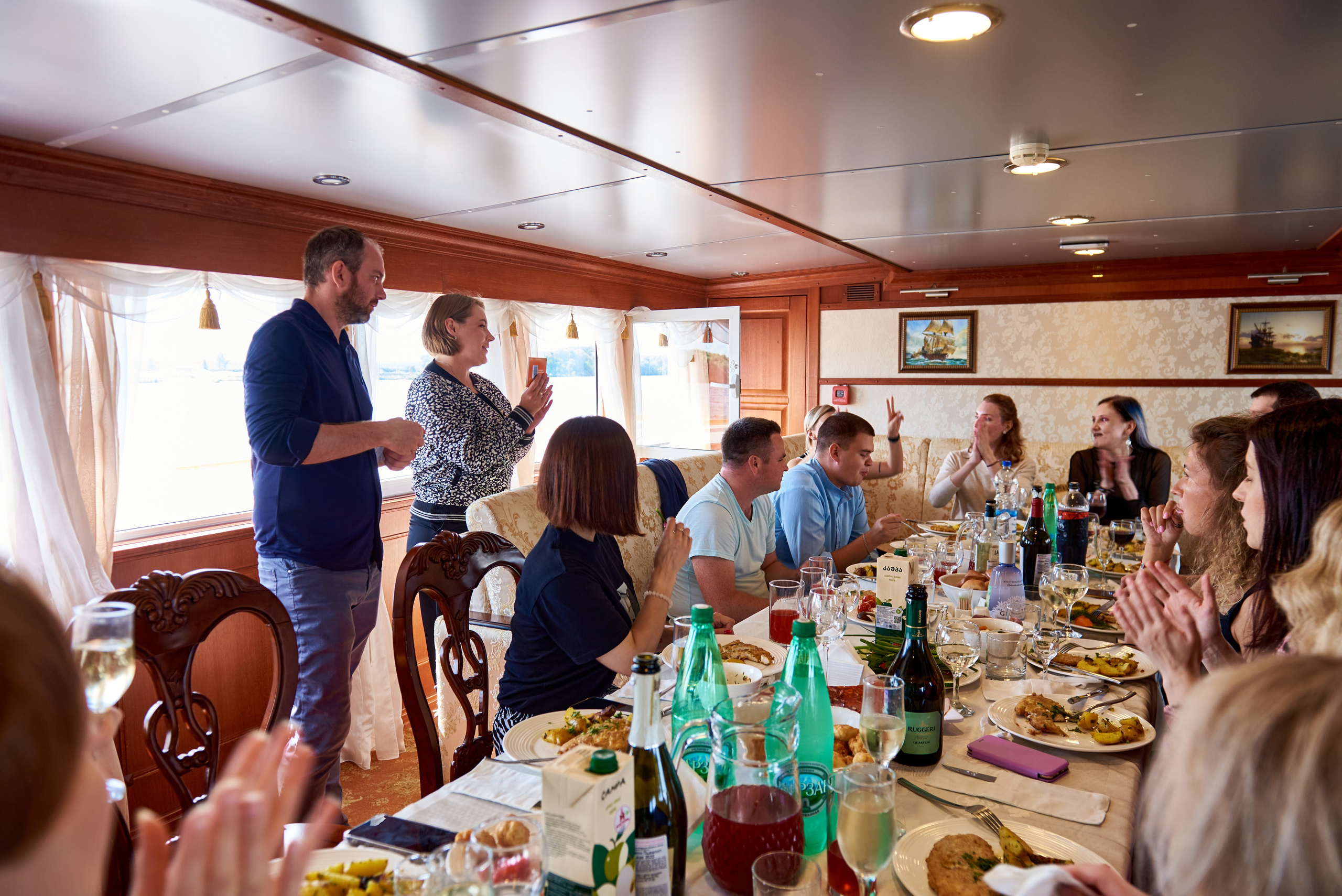 Корпоратив на теплоходе. Андрей Винников фотограф в Нижнем Новгороде