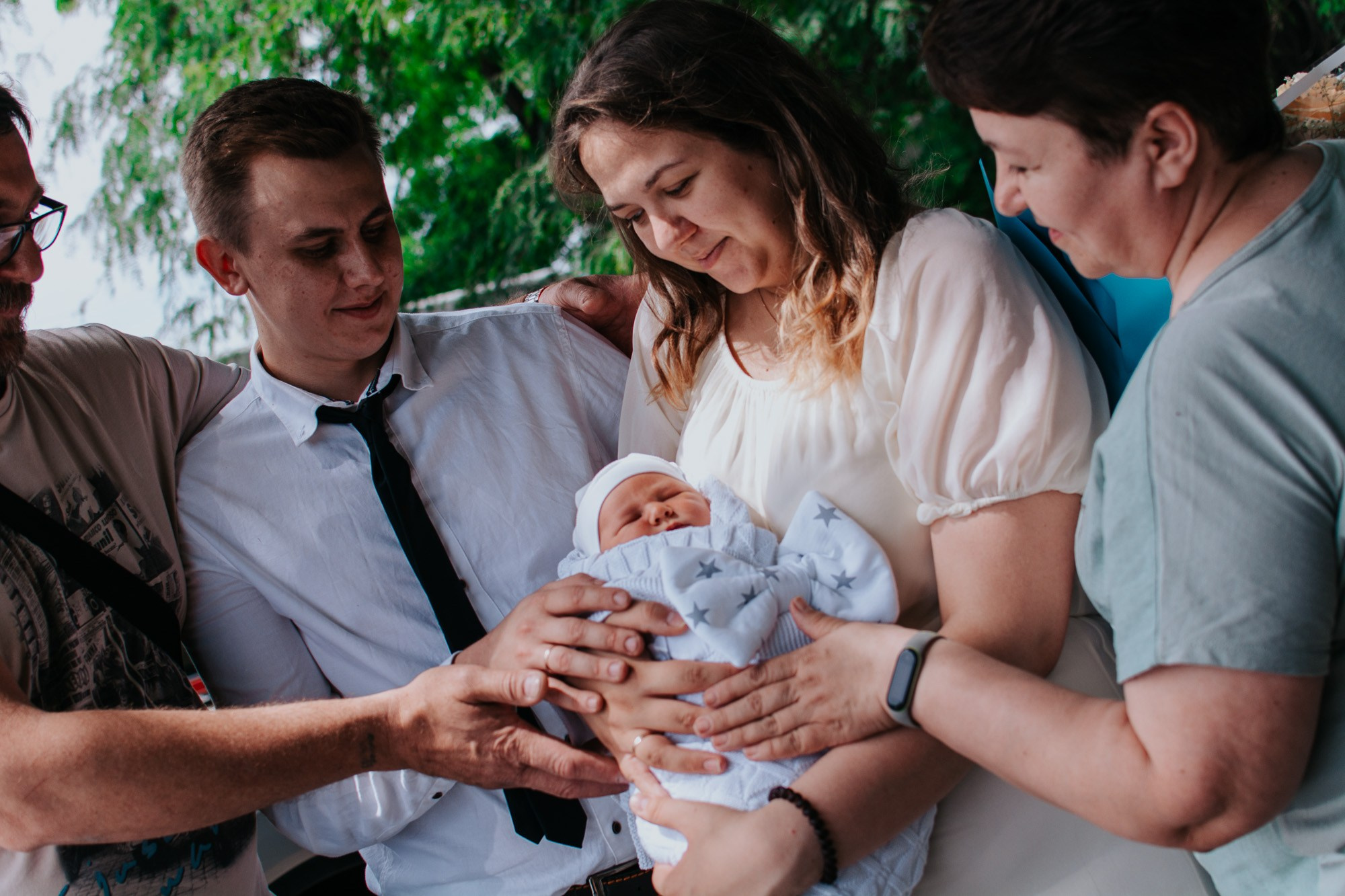 Выписка из роддома. Фотограф Ростов-на-Дону | фототерапевт