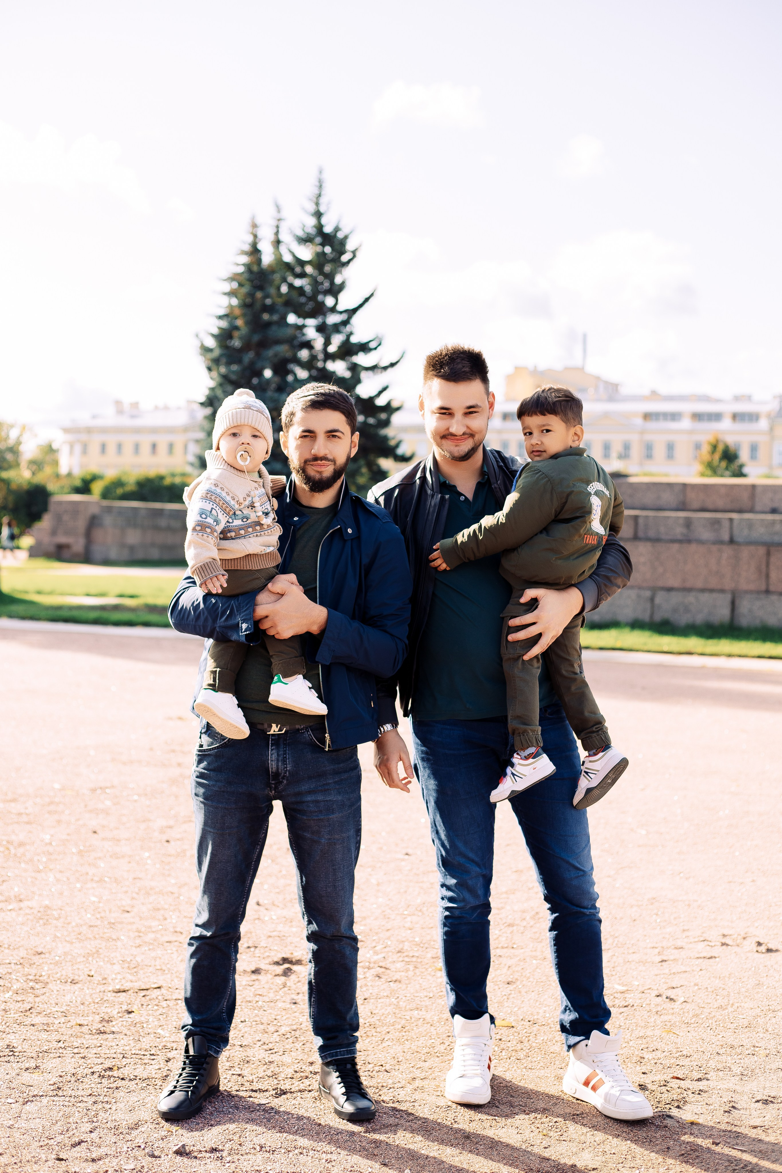 Семейная прогулка осенью на Марсовом поле. Фотограф в Санкт-Петербурге, Анна Скворцова