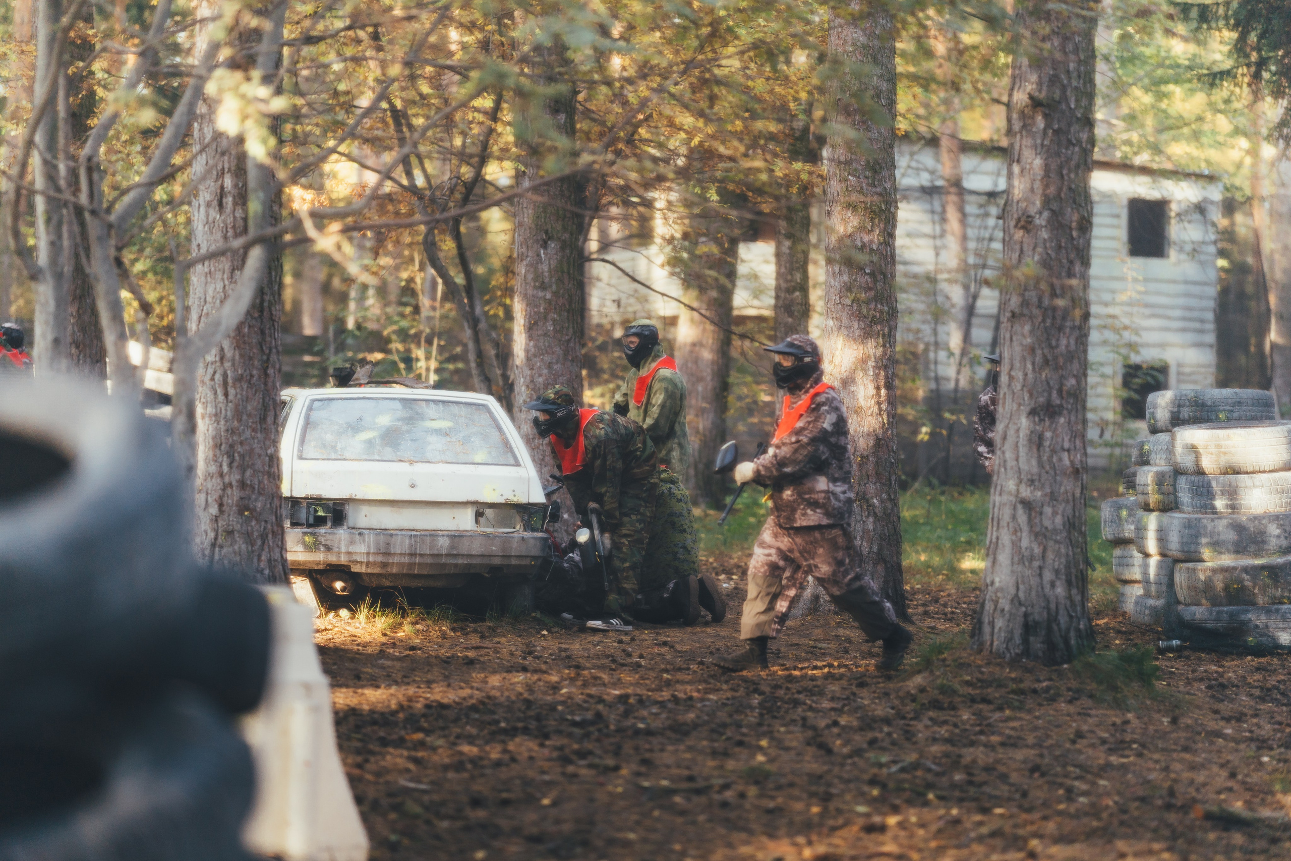 Пейнтбол, Лосино-Петровский, клуб Сова. Наталья Дукалова фотограф Щелково Королев Пушкино Москва Балашиха