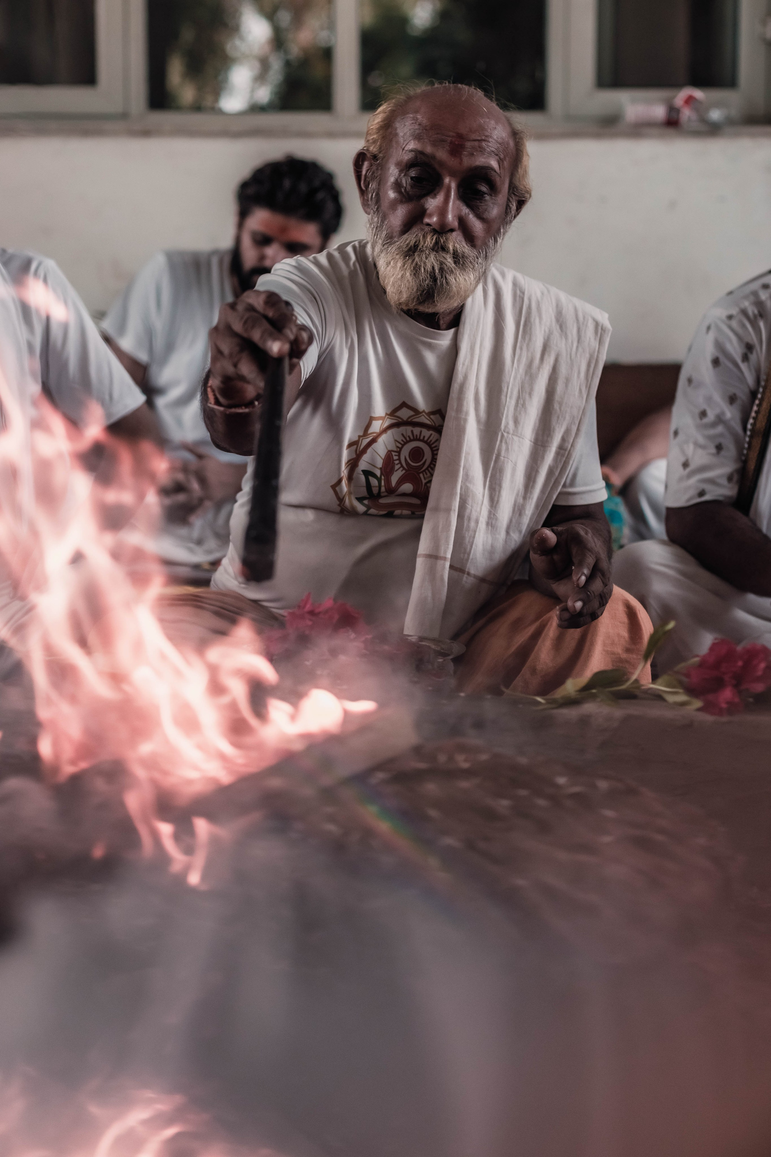 Pitri Paksha yagyas & poojas Devraha Baba ji ashram. Mariam Bagdasaryan