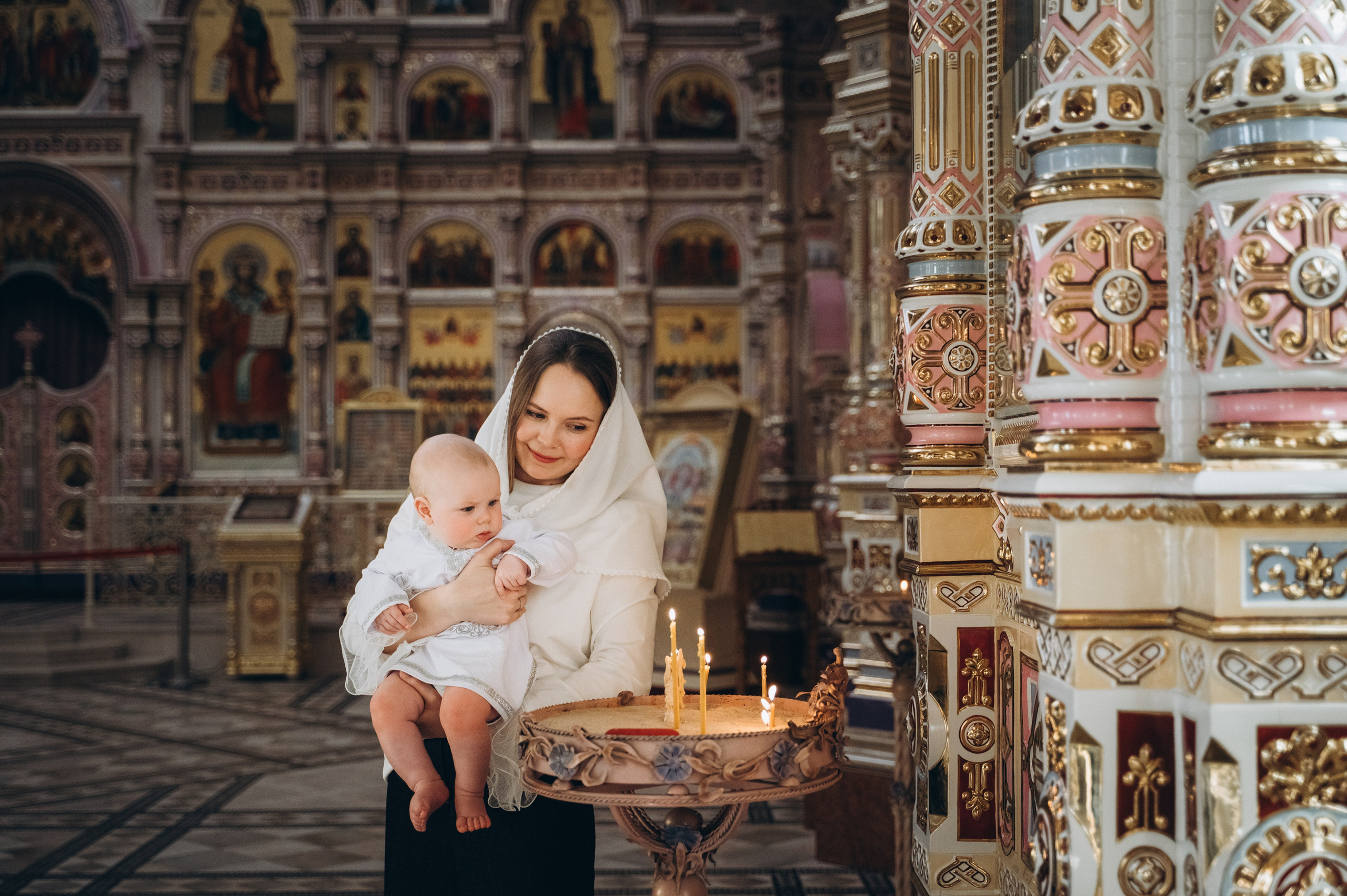 Крещение Фёдора (Храм Всех Святых) криптовый. Семейный фотограф в Минске Дарья Дреко