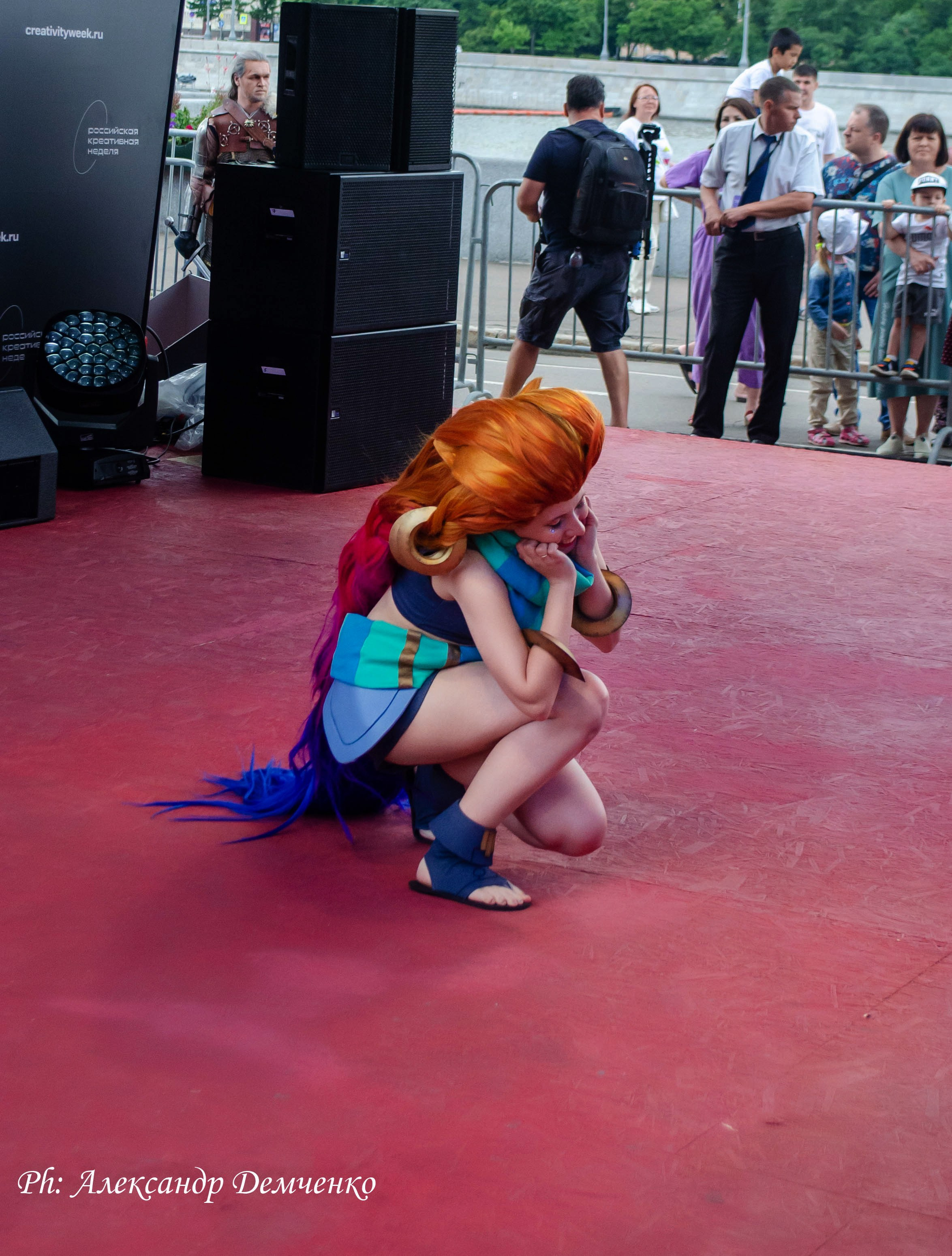 Фотосессия в Парке Горького на Лидеры молодого контента