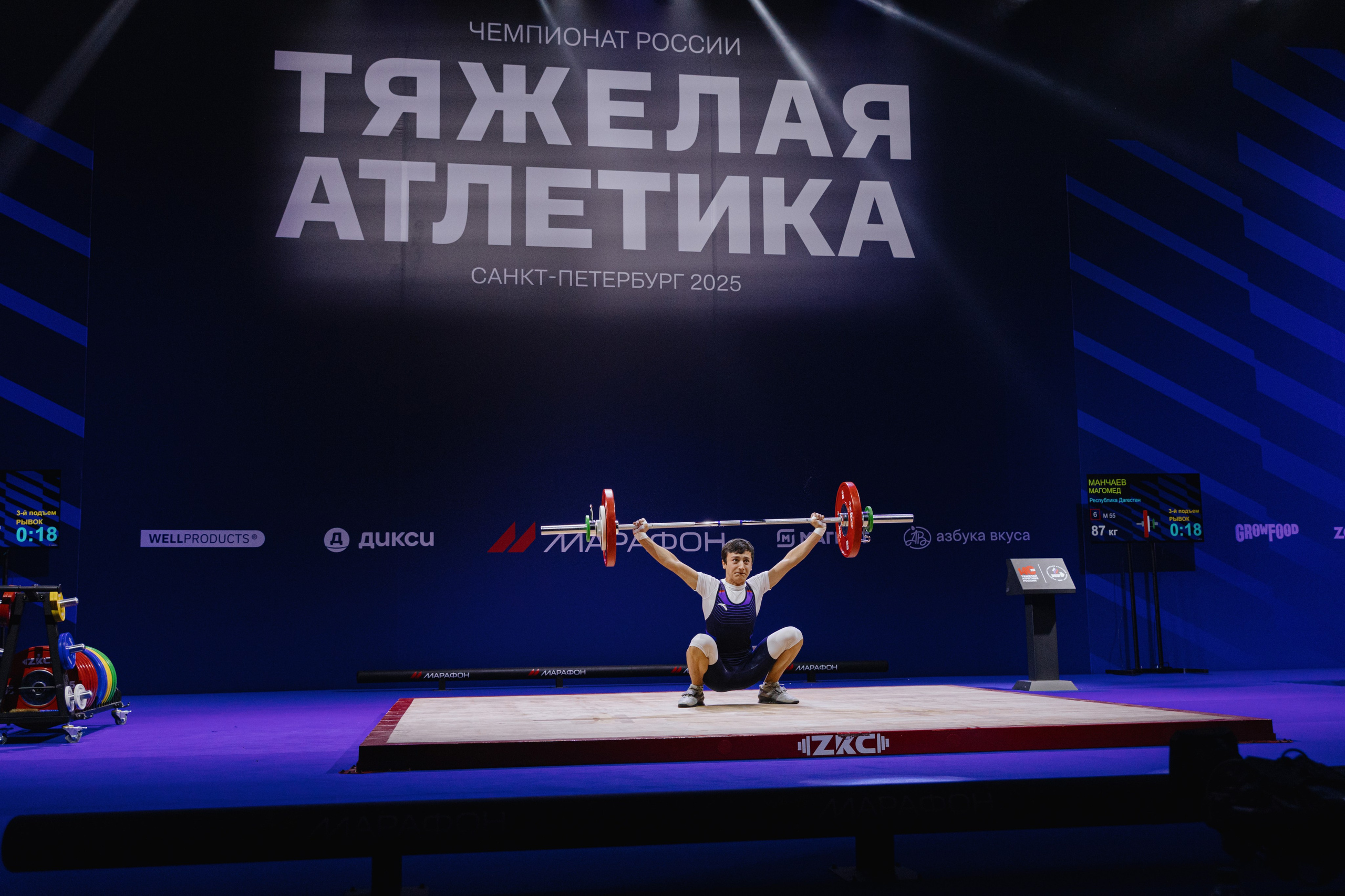 Чемпионат России по тяжелой атлетике 2025. Фотограф в Москве и Санкт-Петербурге Дарина