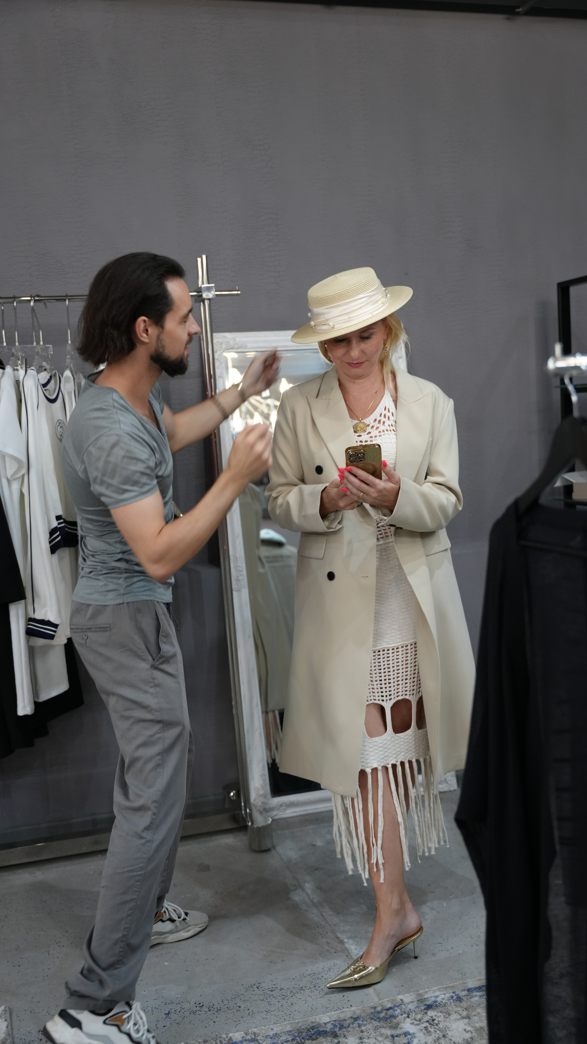 Мастер-класс стилиста. Портретный фотограф в Санкт-Петербурге Дмитриева Наталия